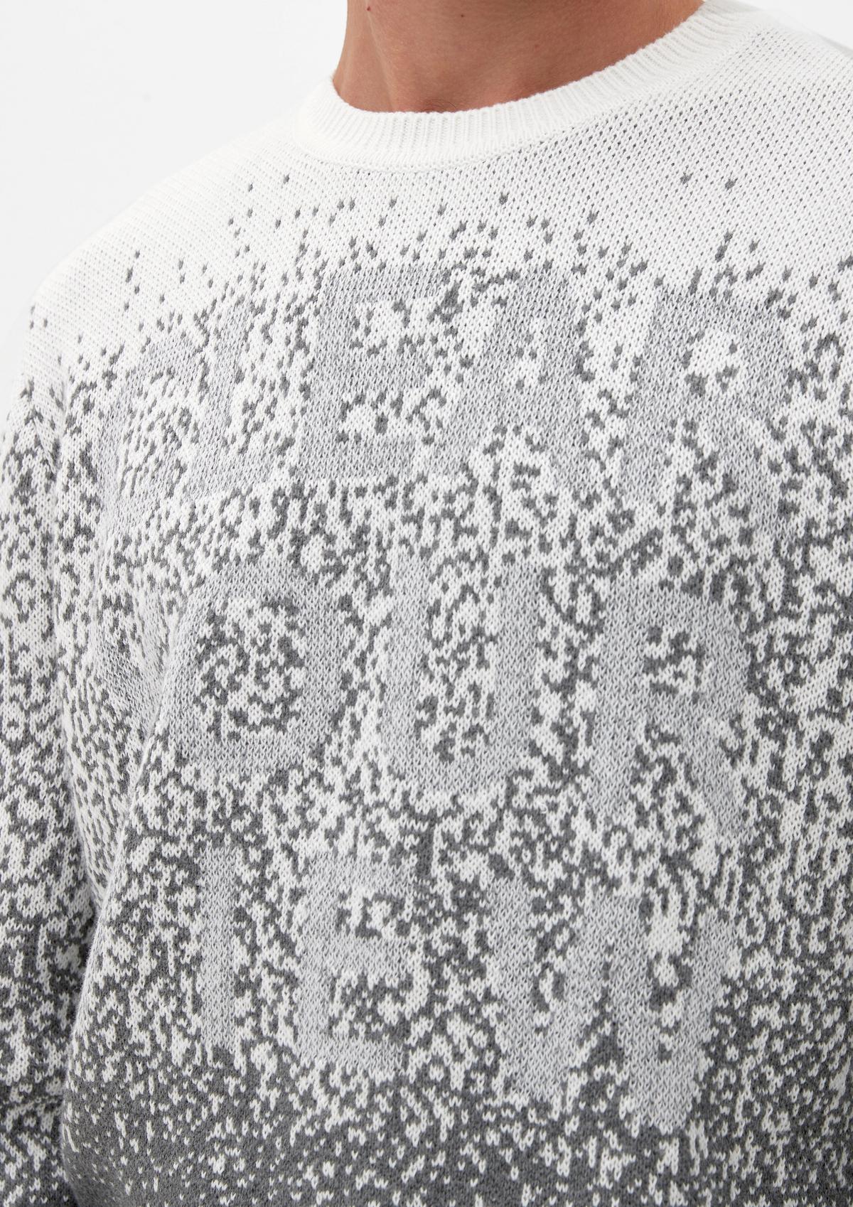 s.Oliver Knit jumper with an all-over pattern