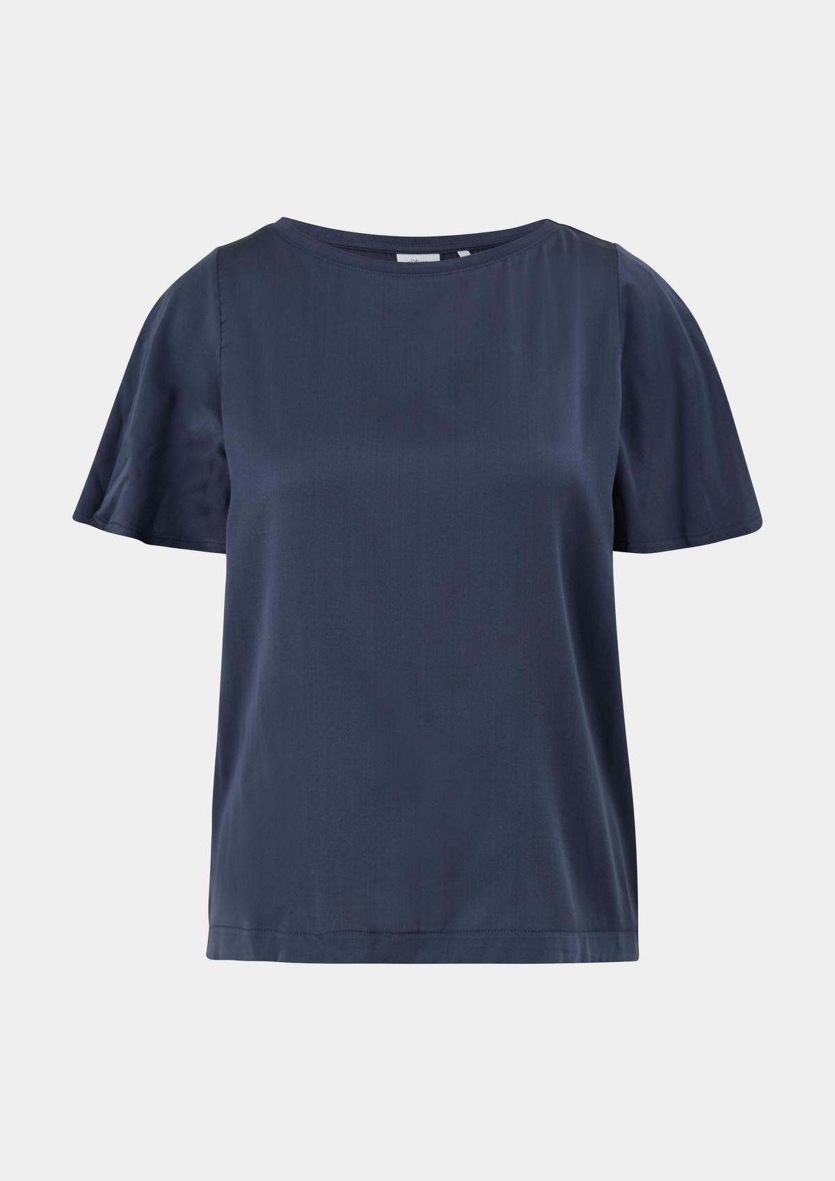 s.Oliver Bluzna majica iz svilene mešanice