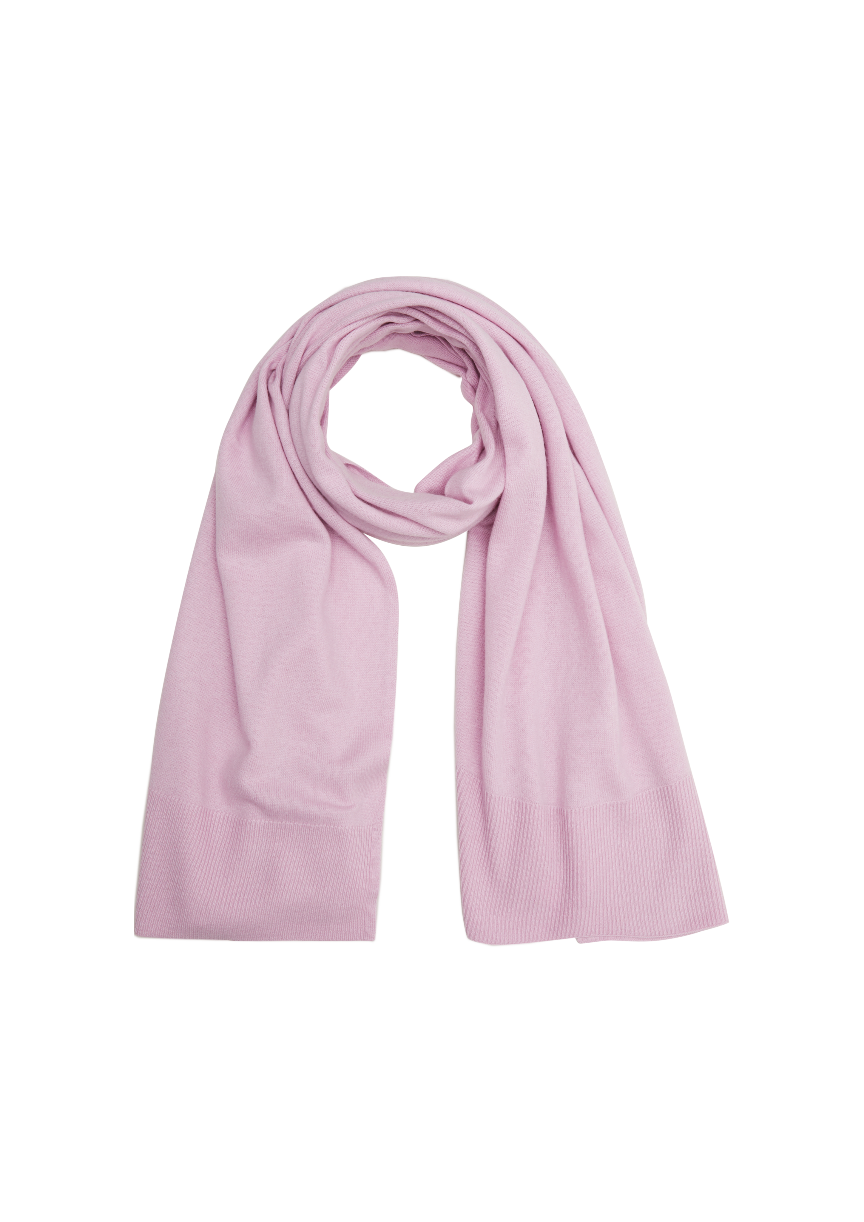 s.Oliver - Schal im Kaschmirmix, Damen, Rosa