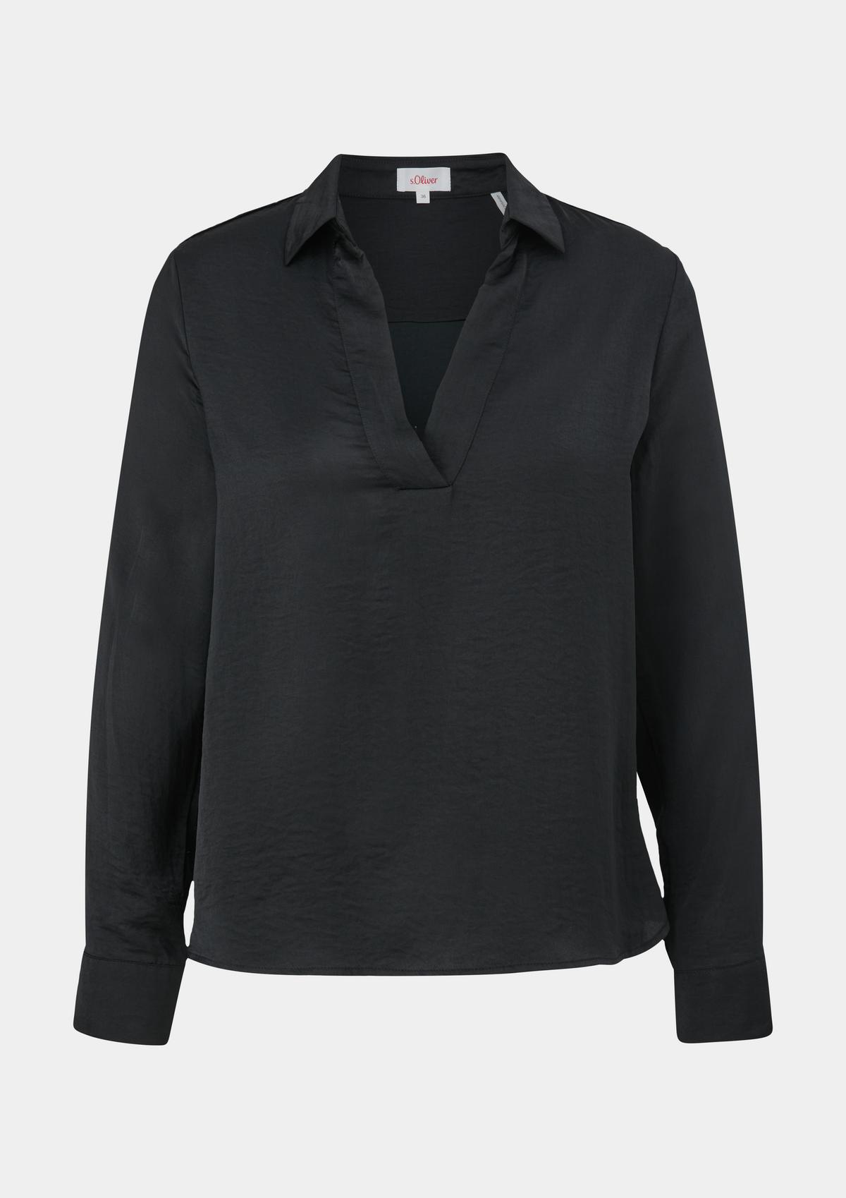 s.Oliver Blouse made of recycled polyester