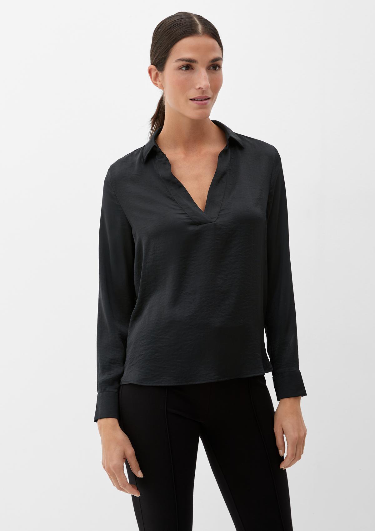 s.Oliver Blouse made of recycled polyester