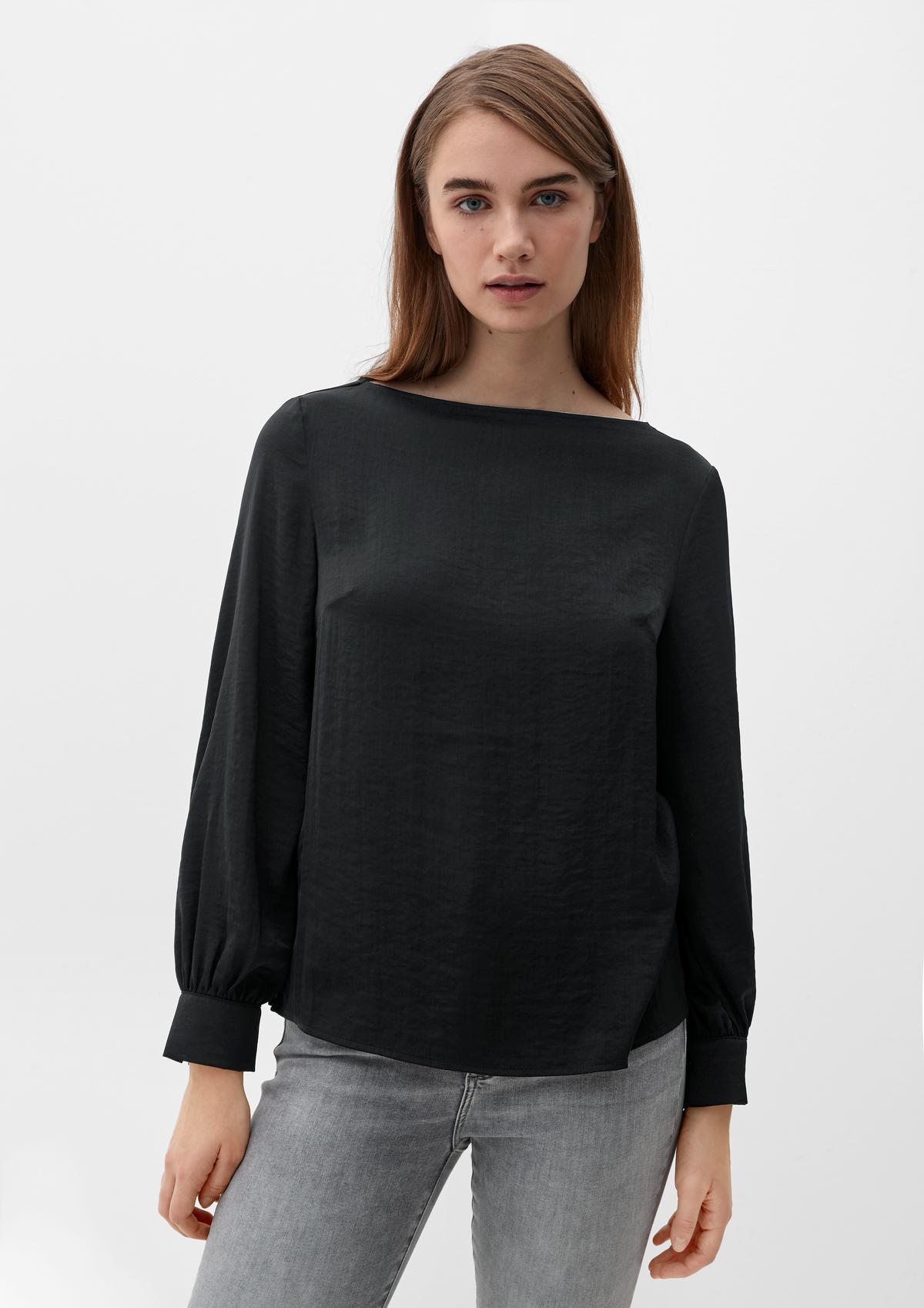 s.Oliver Blouse with cuffs on the sleeves