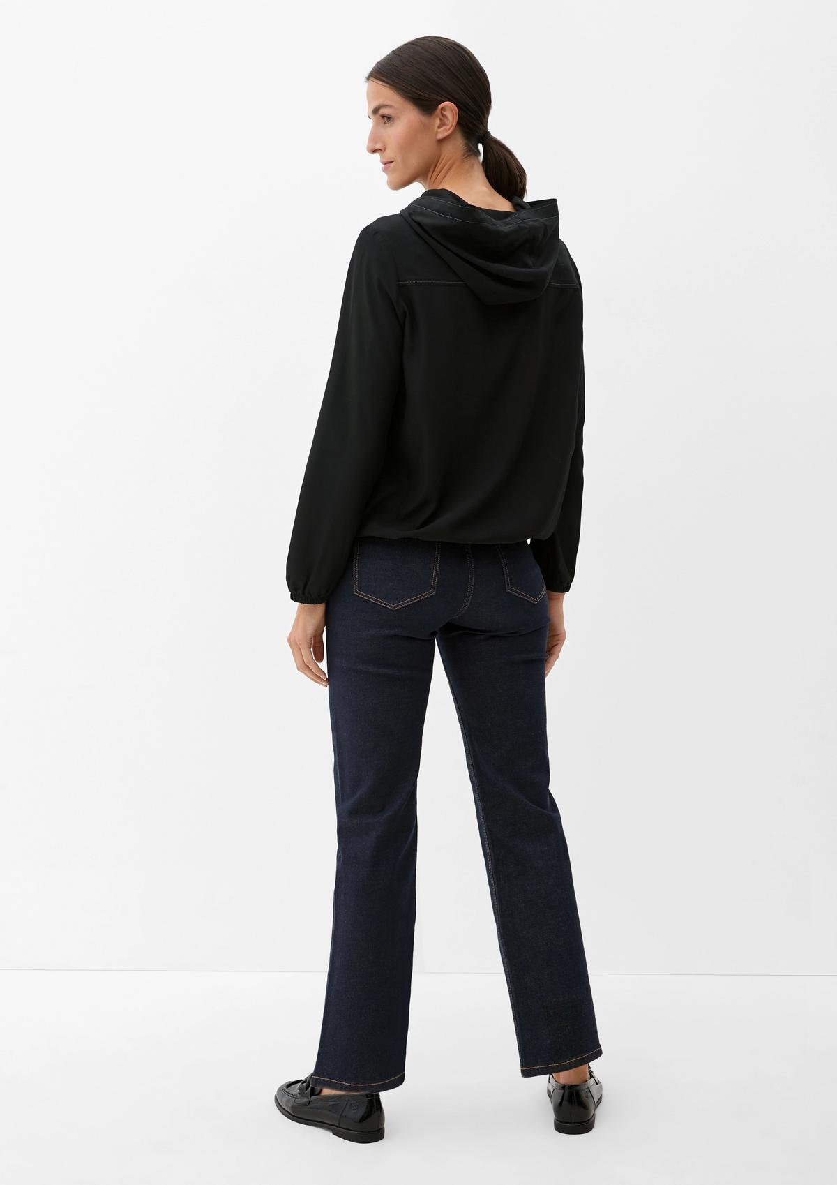s.Oliver Blouse hoodie with glitter details