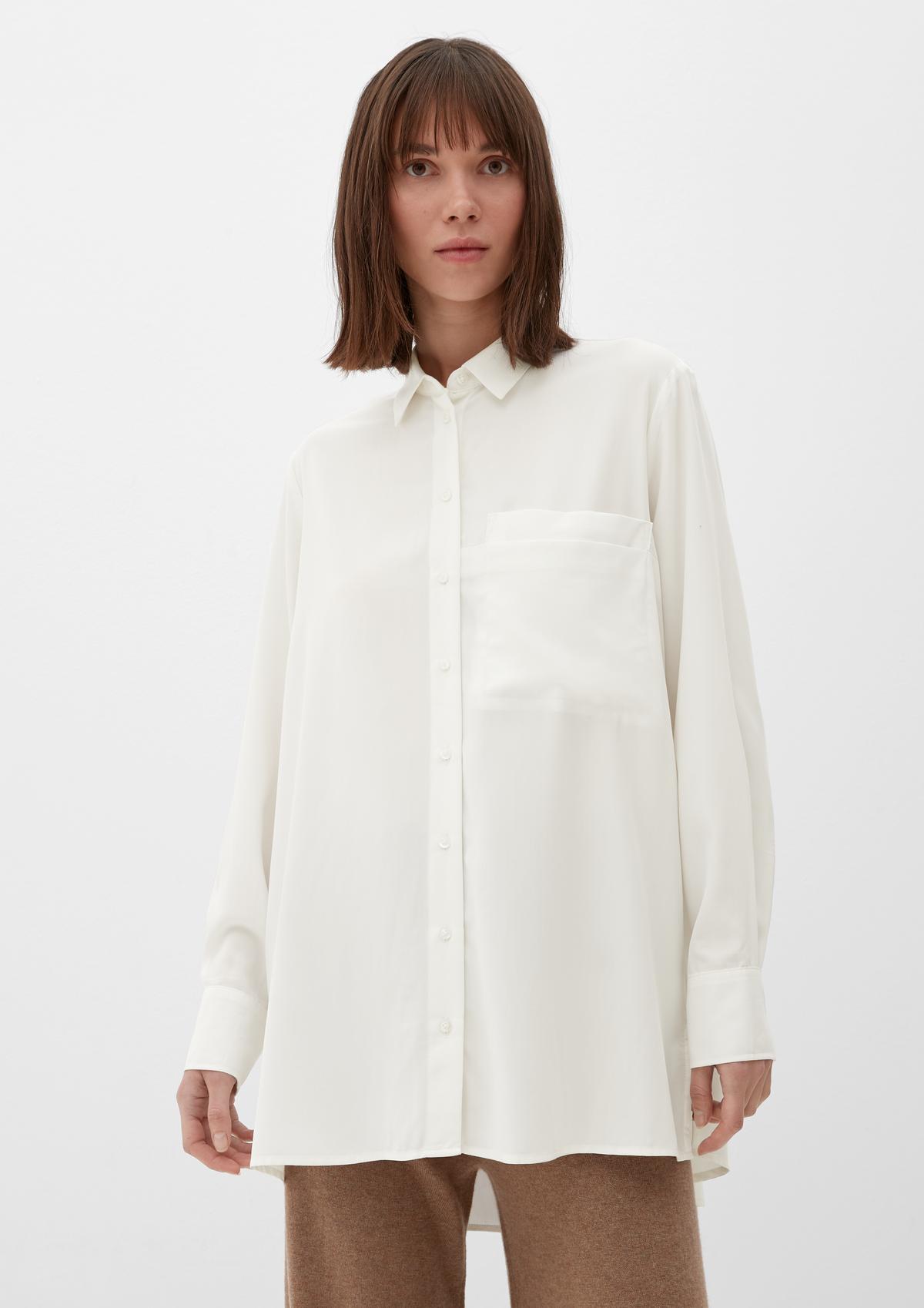 Twill blouse in a viscose blend