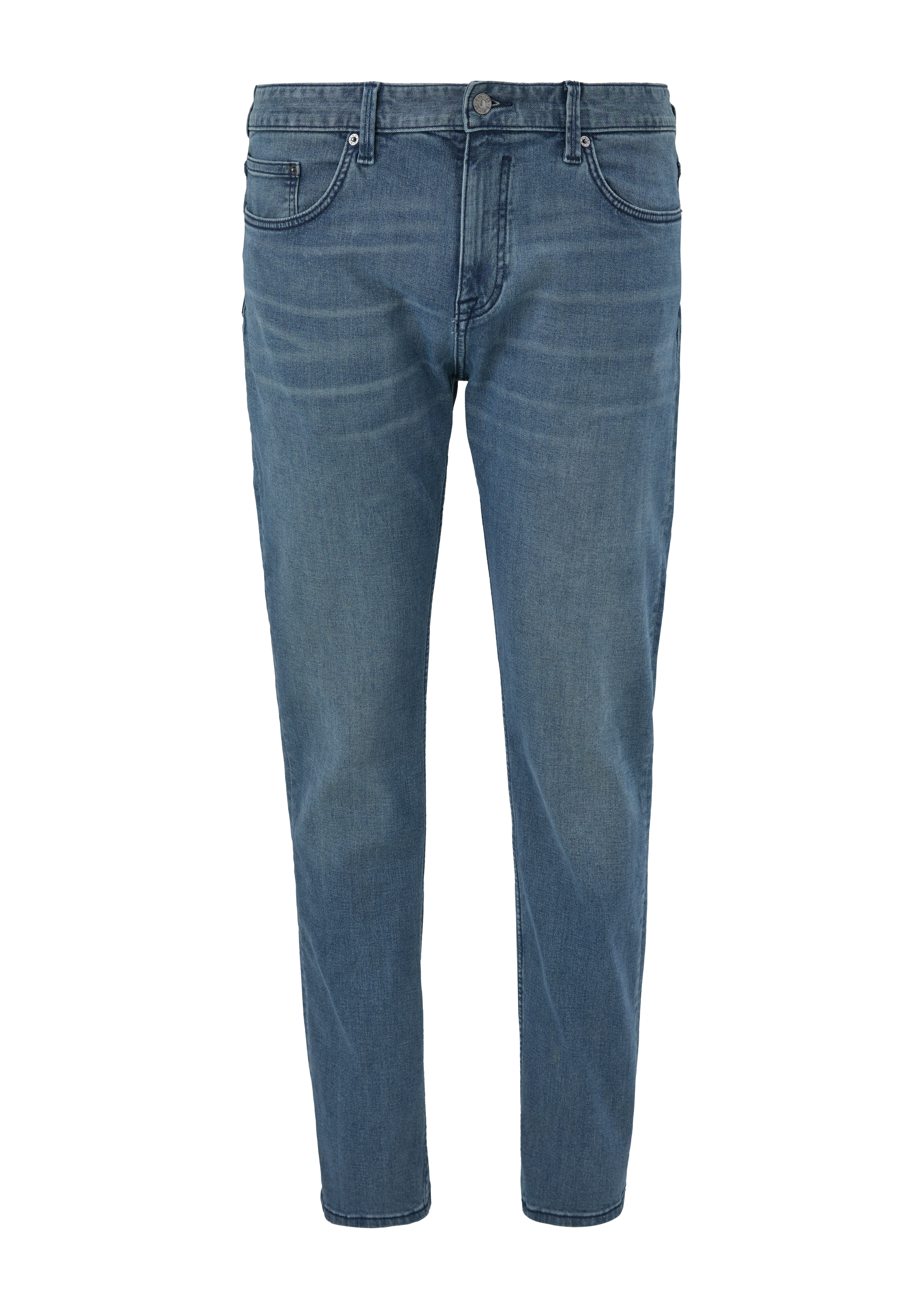 s.Oliver - Jeans Casby / Relaxed Fit / Mid Rise / Straight Leg, Herren, blau