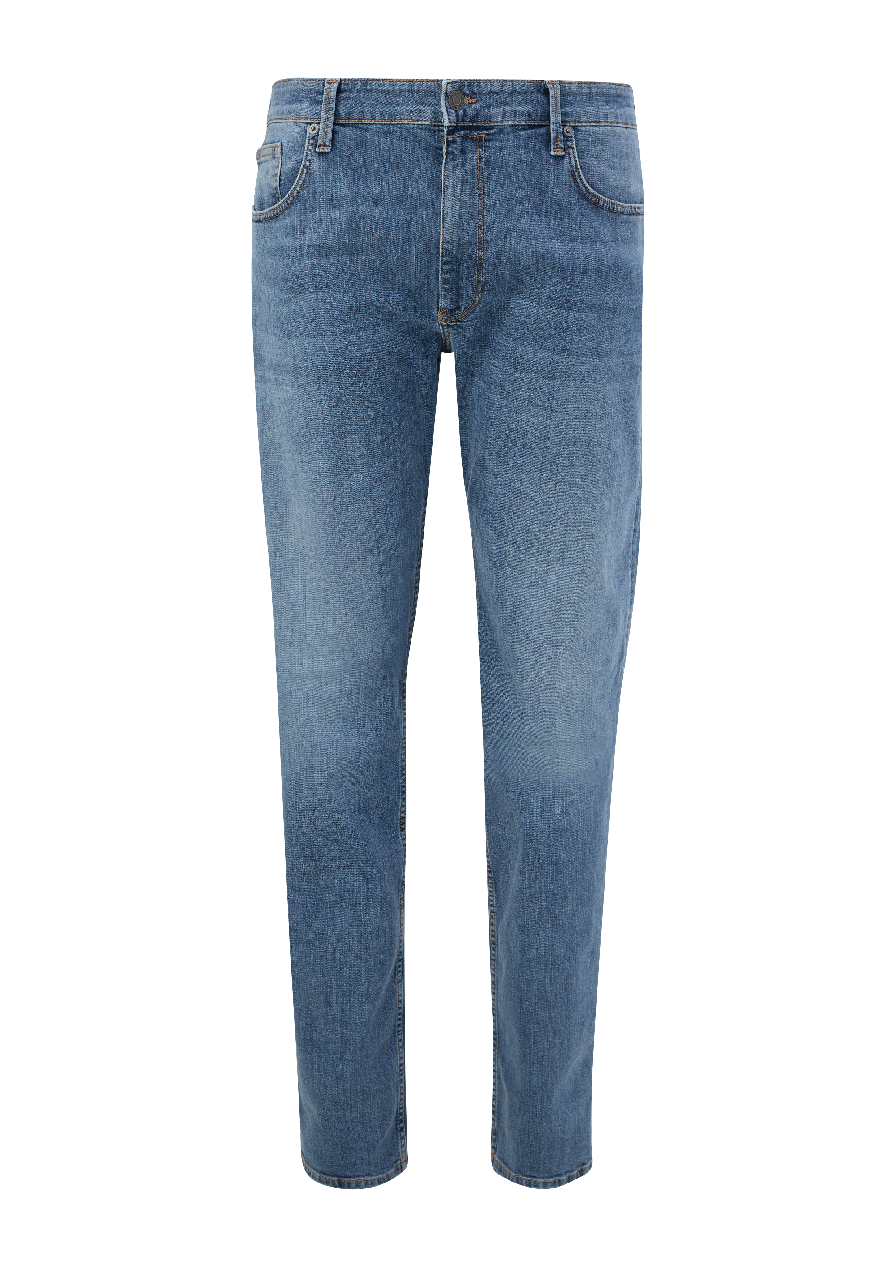 s.Oliver - Jeans York / Regular Fit / Mid Rise / Straight Leg, Herren, blau