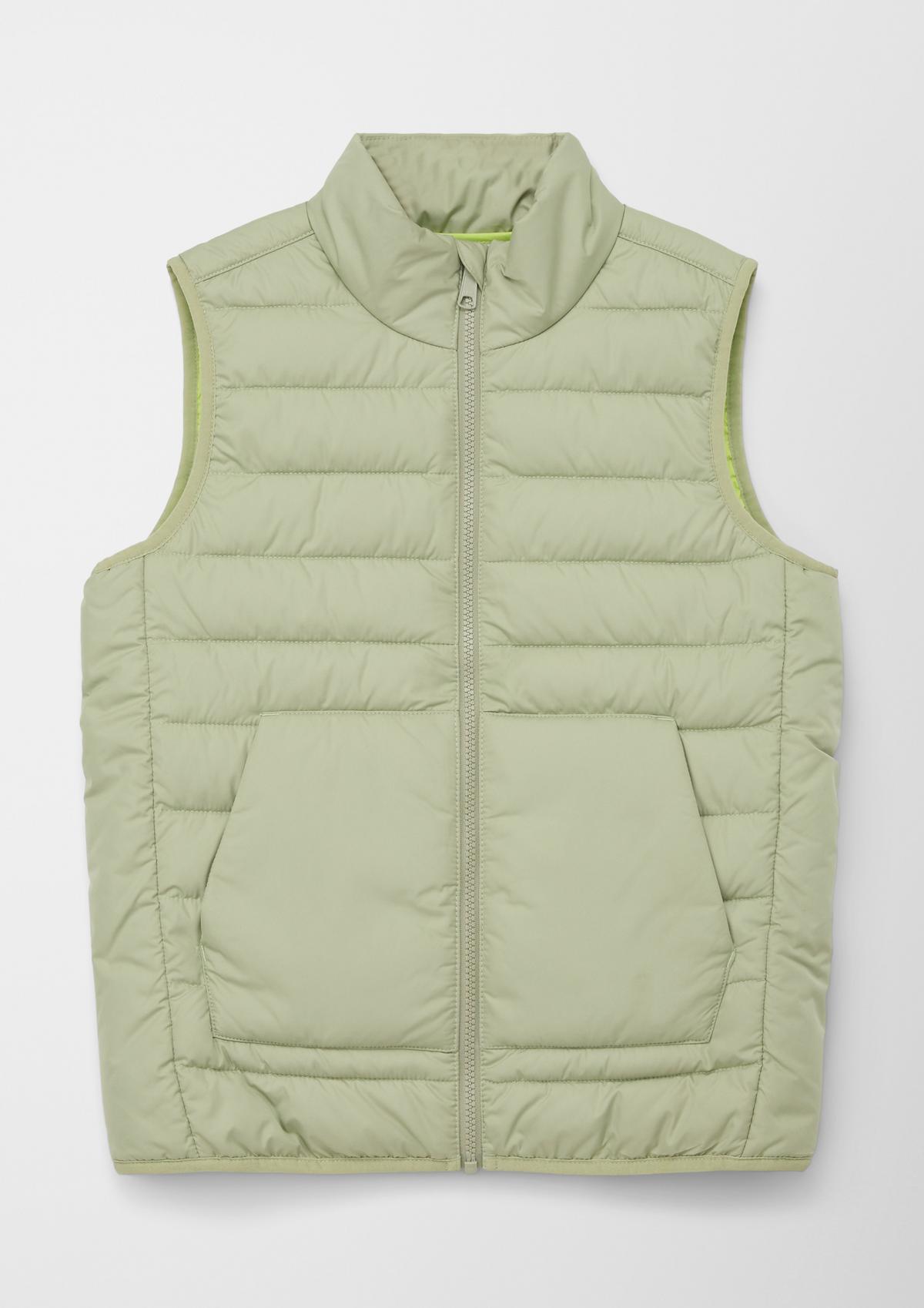 s.Oliver Quilted body warmer jacket with light padding