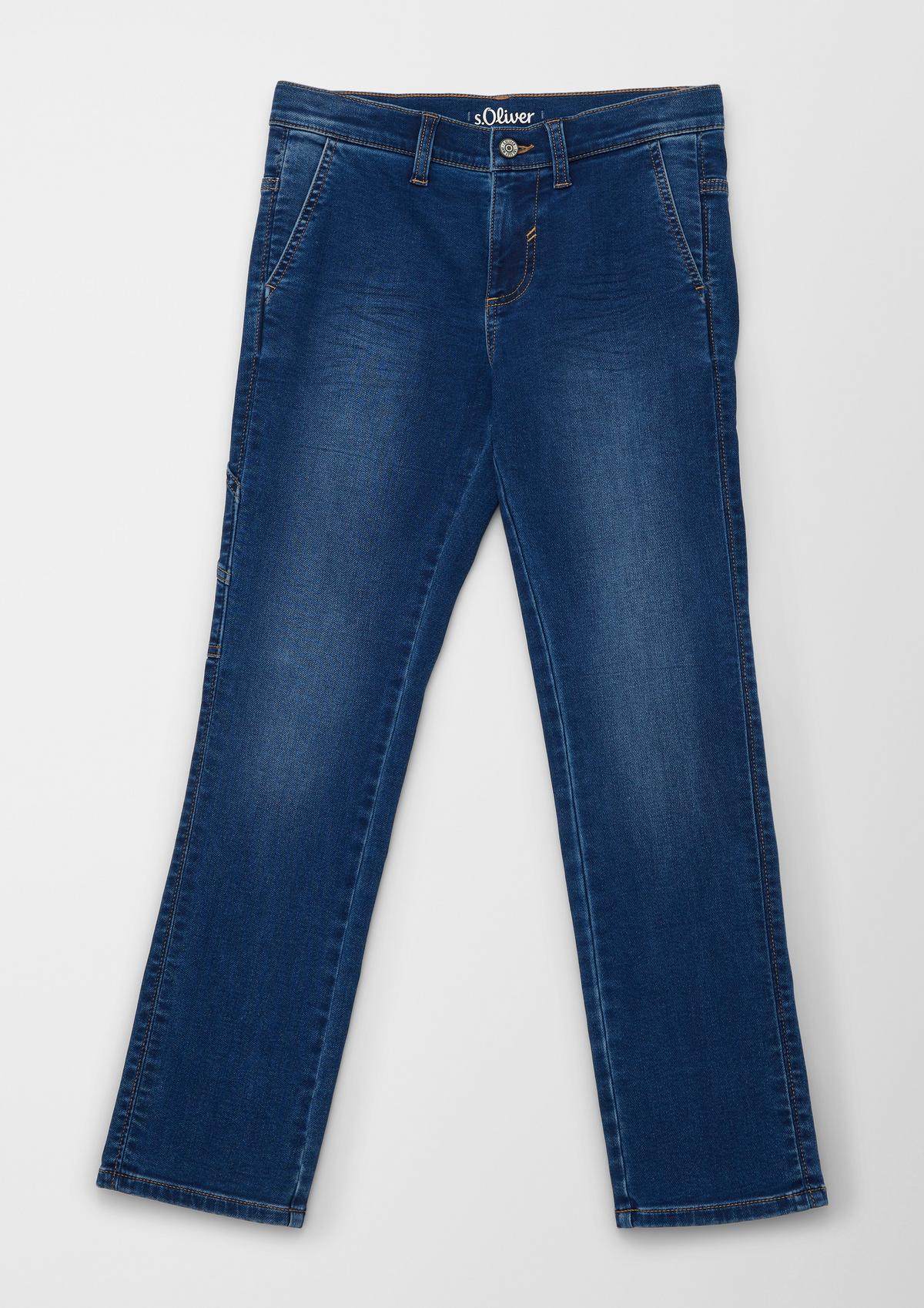 s.Oliver Pete: jeans hlače iz bombažnega streča