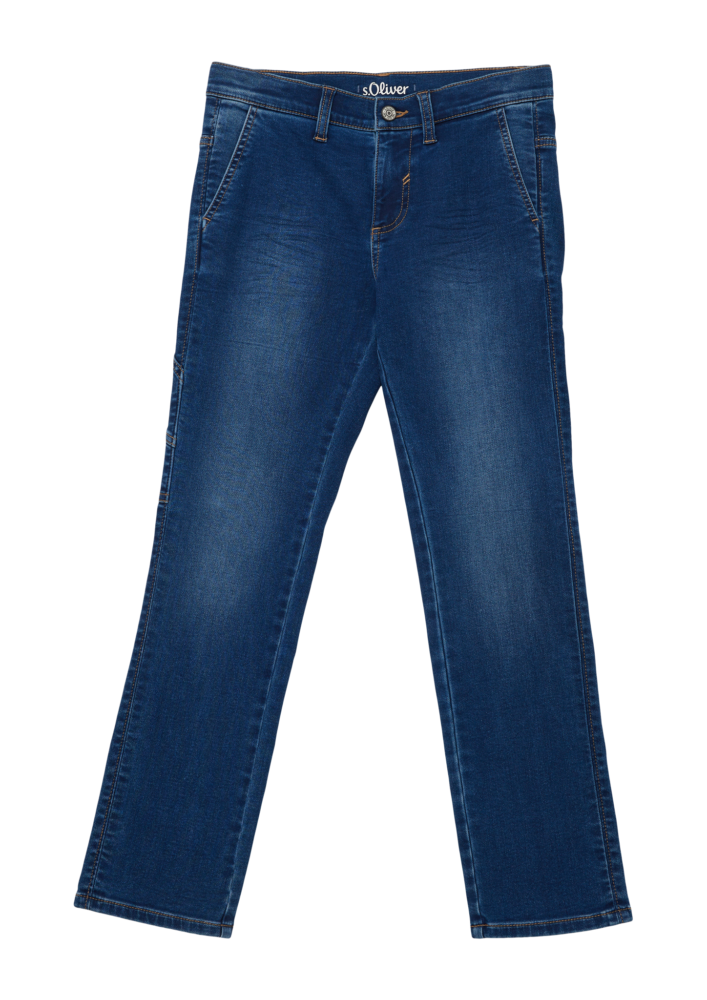 s.Oliver - Jeans Pete / Regular Fit / Mid Rise / Straight Leg, Jungen, blau