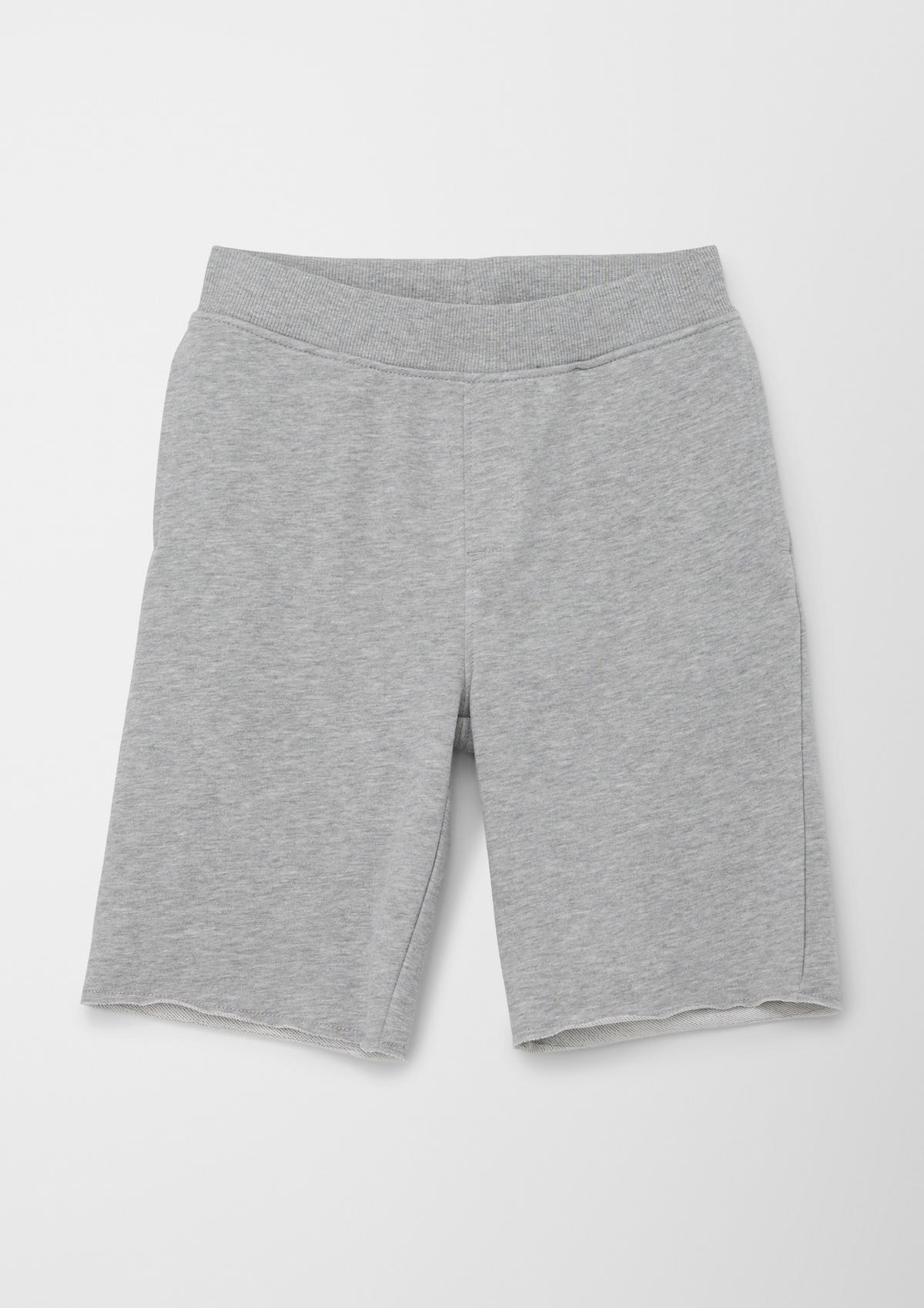 Regular: Sweat-Shorts mit Elastikbund
