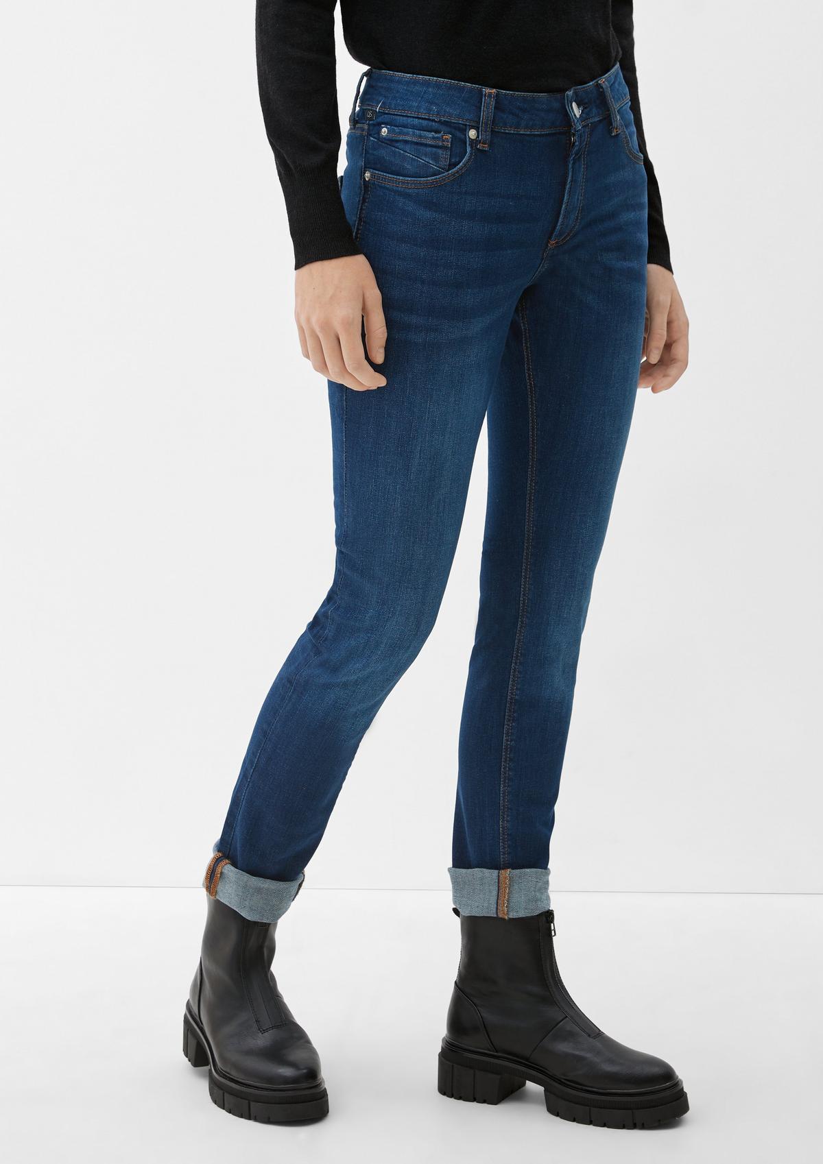s.Oliver Slim: klasične modre jeans hlače