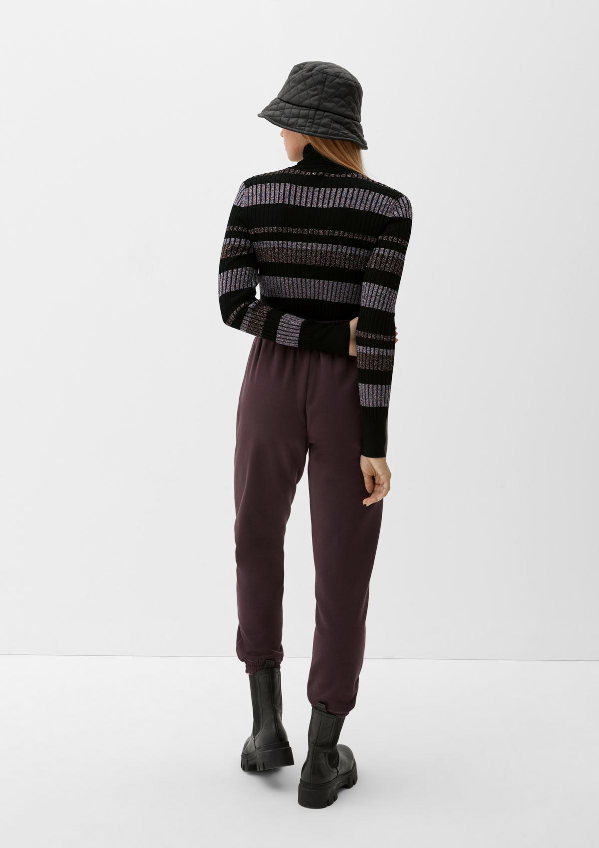 s.Oliver Polo neck with glitter yarn