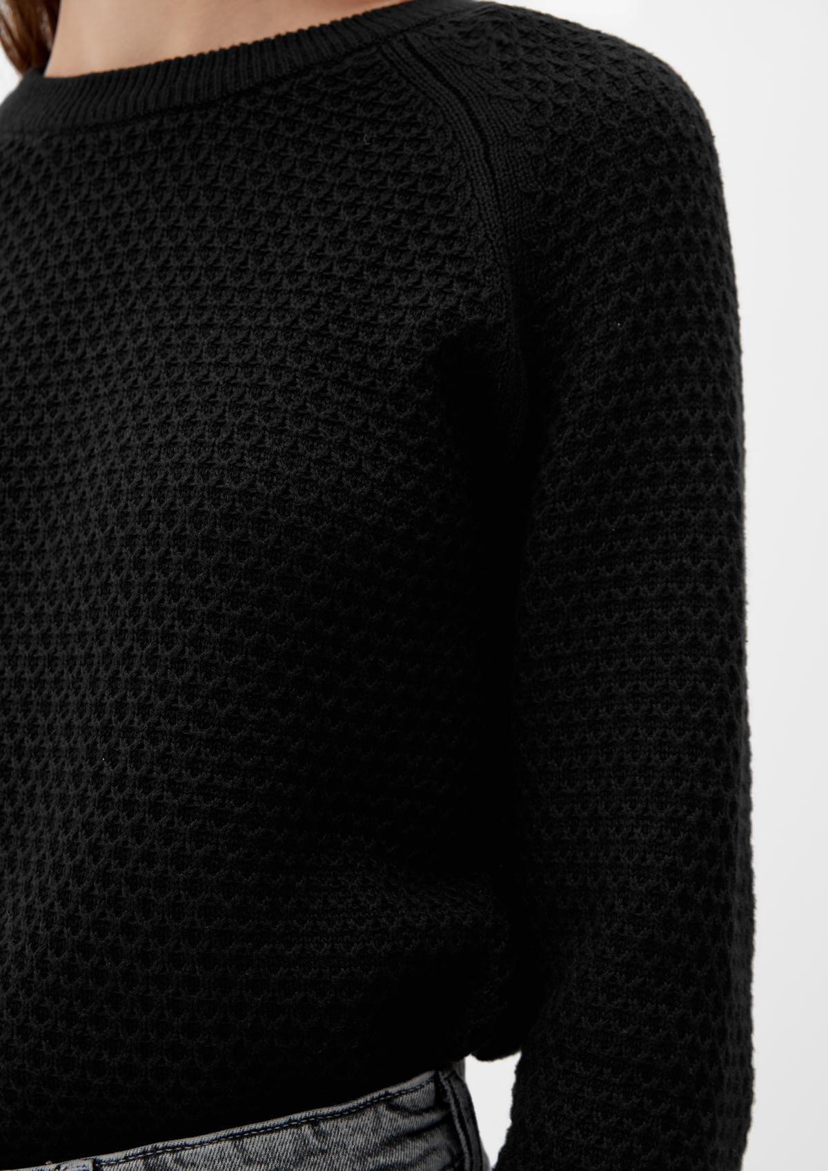 s.Oliver Pletený pulovr se vzorovanou strukturou