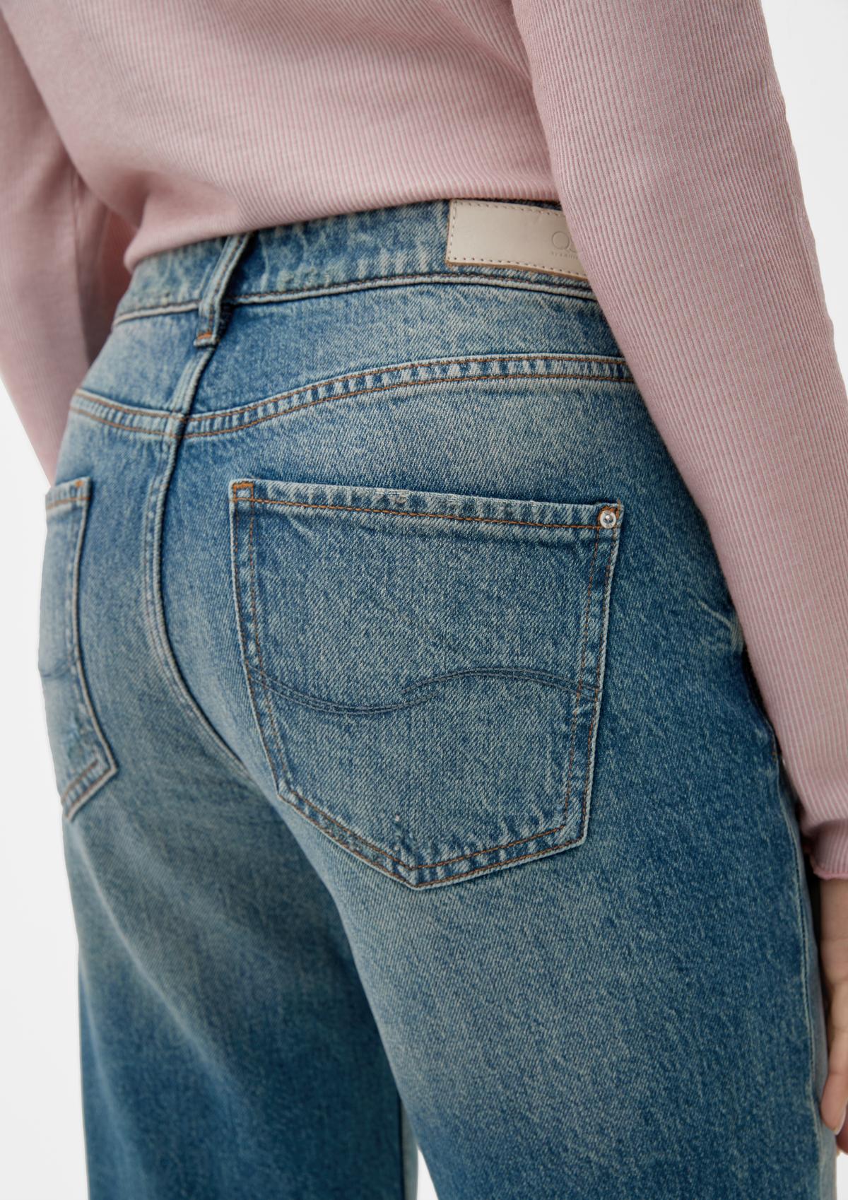 s.Oliver Slim: džíny se širokými nohavicemi
