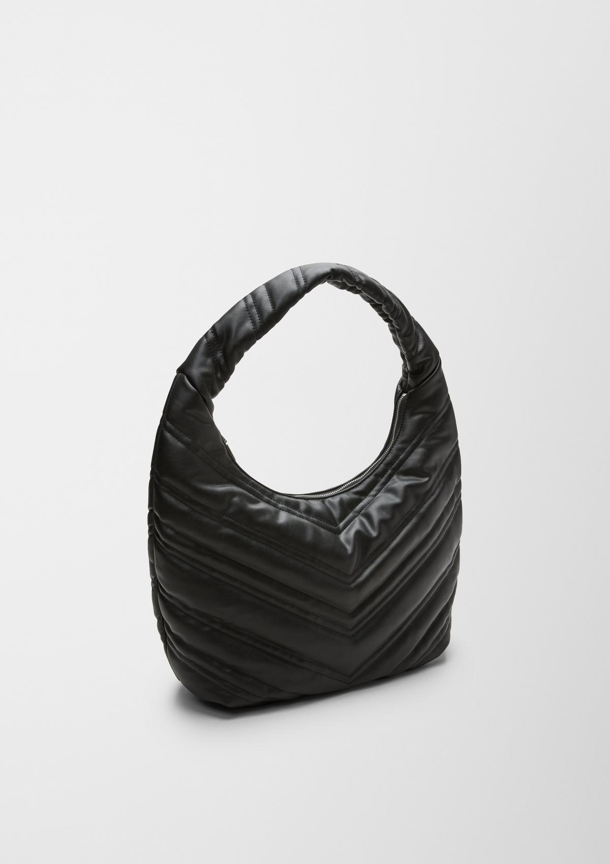 s.Oliver Hobo bag with a quilted texture