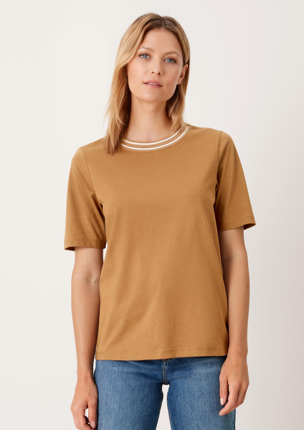 s.Oliver Jersey top with stripe detail