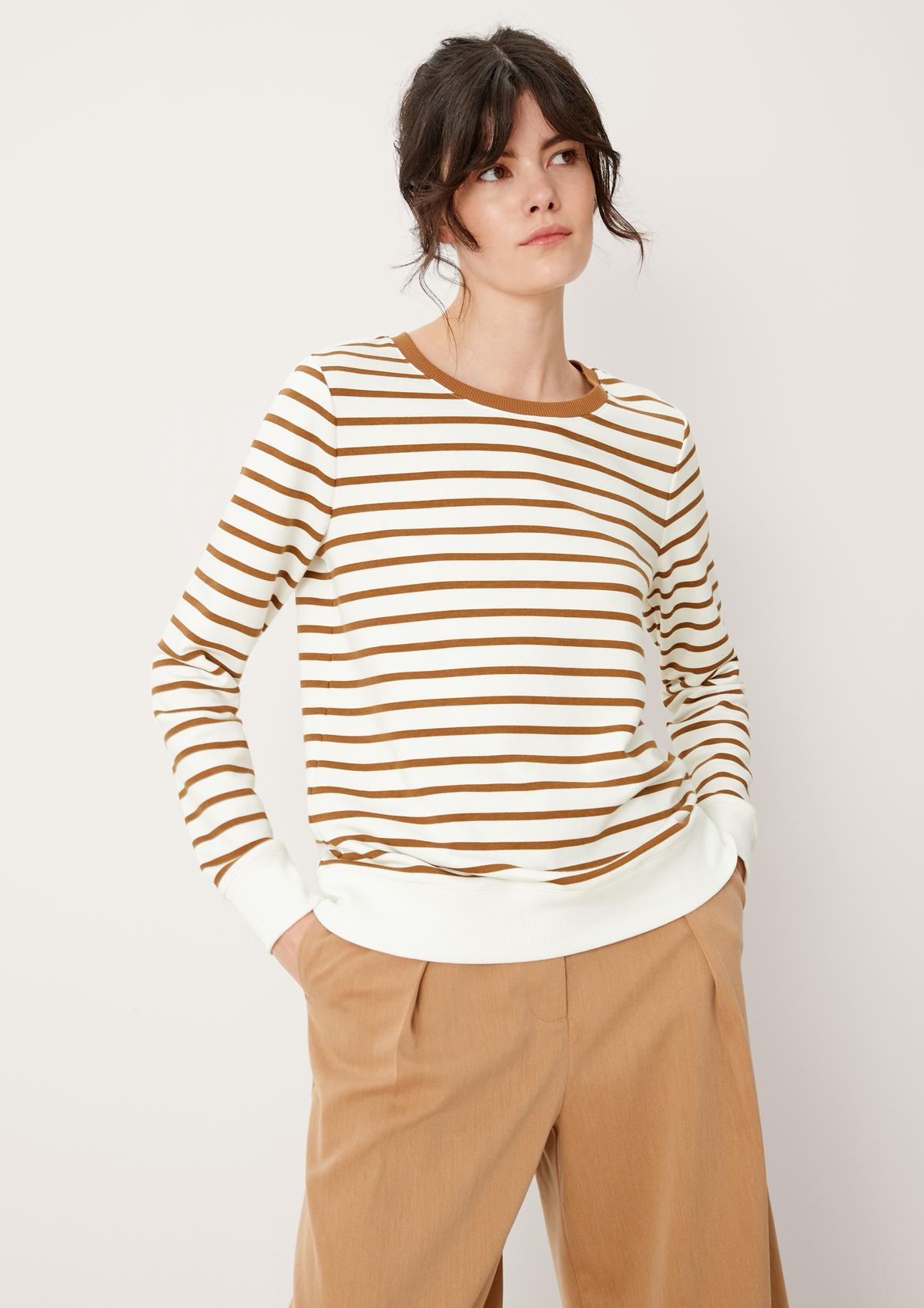 s.Oliver Sweatshirt with stripes