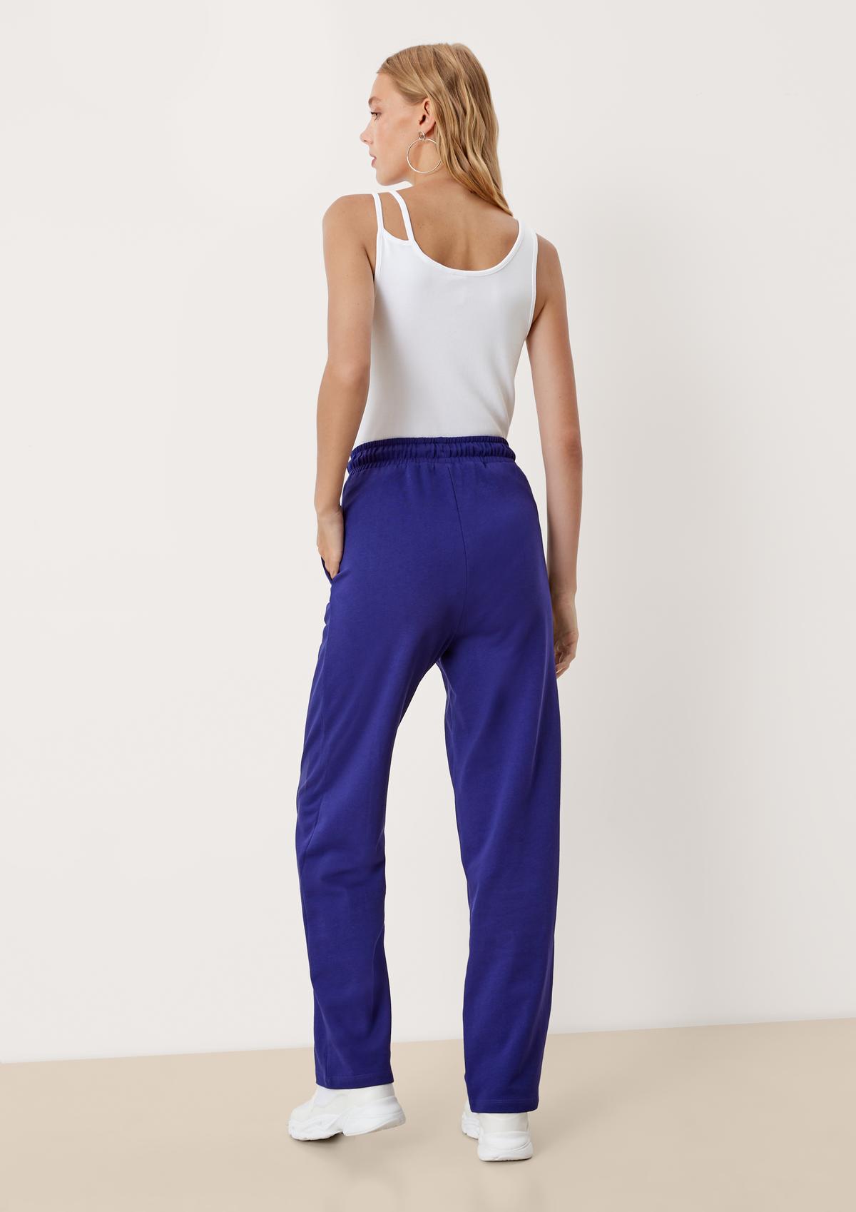 s.Oliver Relaxed fit: tracksuit bottoms with decorative stitching
