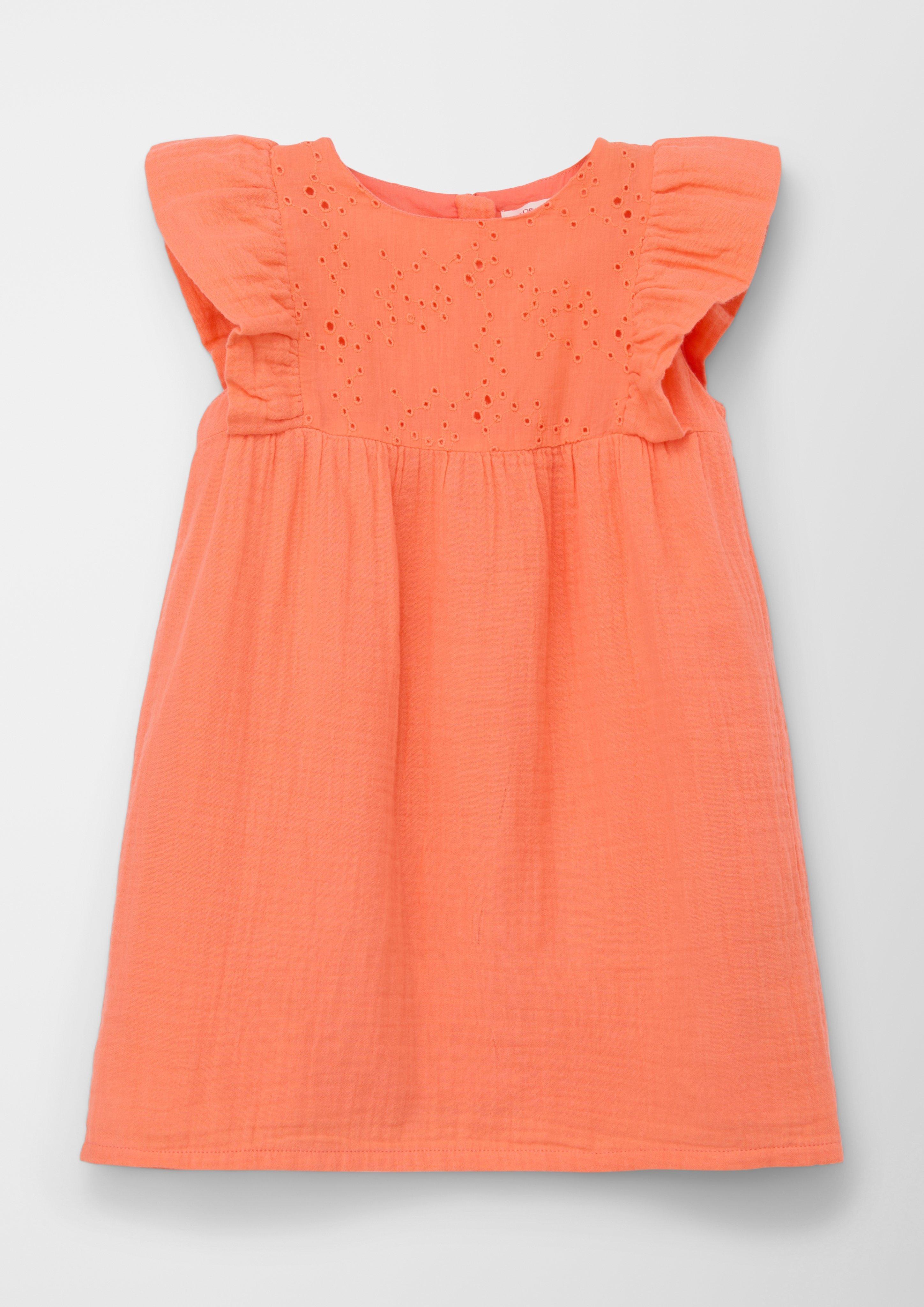 musselin-kleid-mit-ajourmuster-papaya-s-oliver