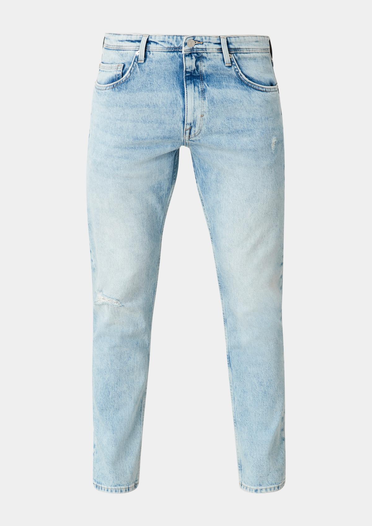 s.Oliver Jeans dolžine do gležnjev / kroj Regular Fit/ Mid Rise / ravne hlačnice