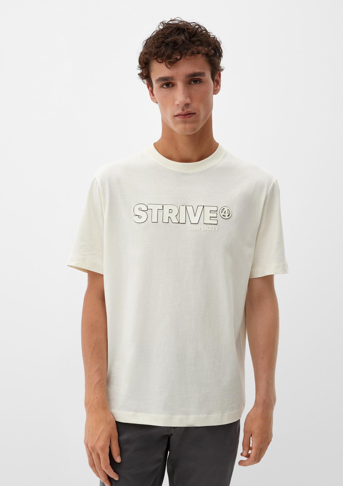 s.Oliver T-Shirt mit Schriftprint