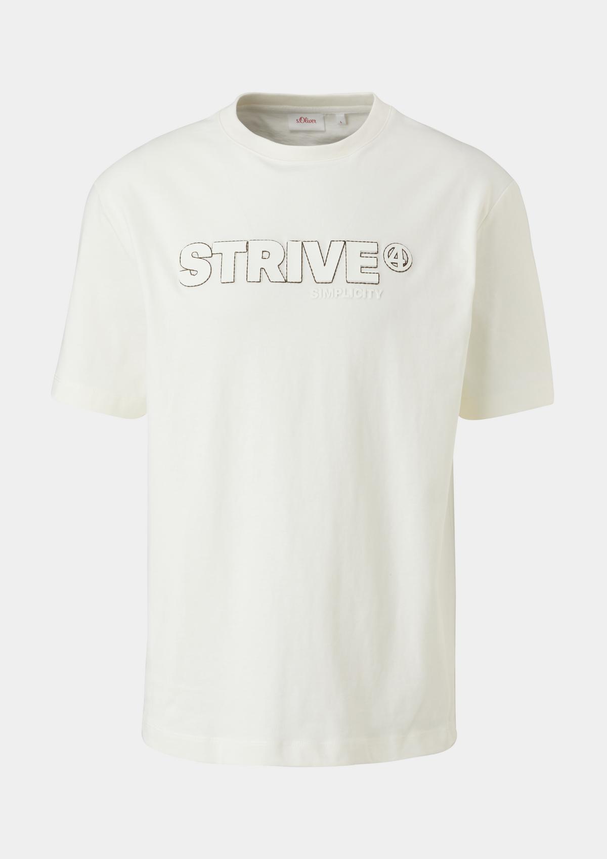 s.Oliver T-Shirt mit Schriftprint