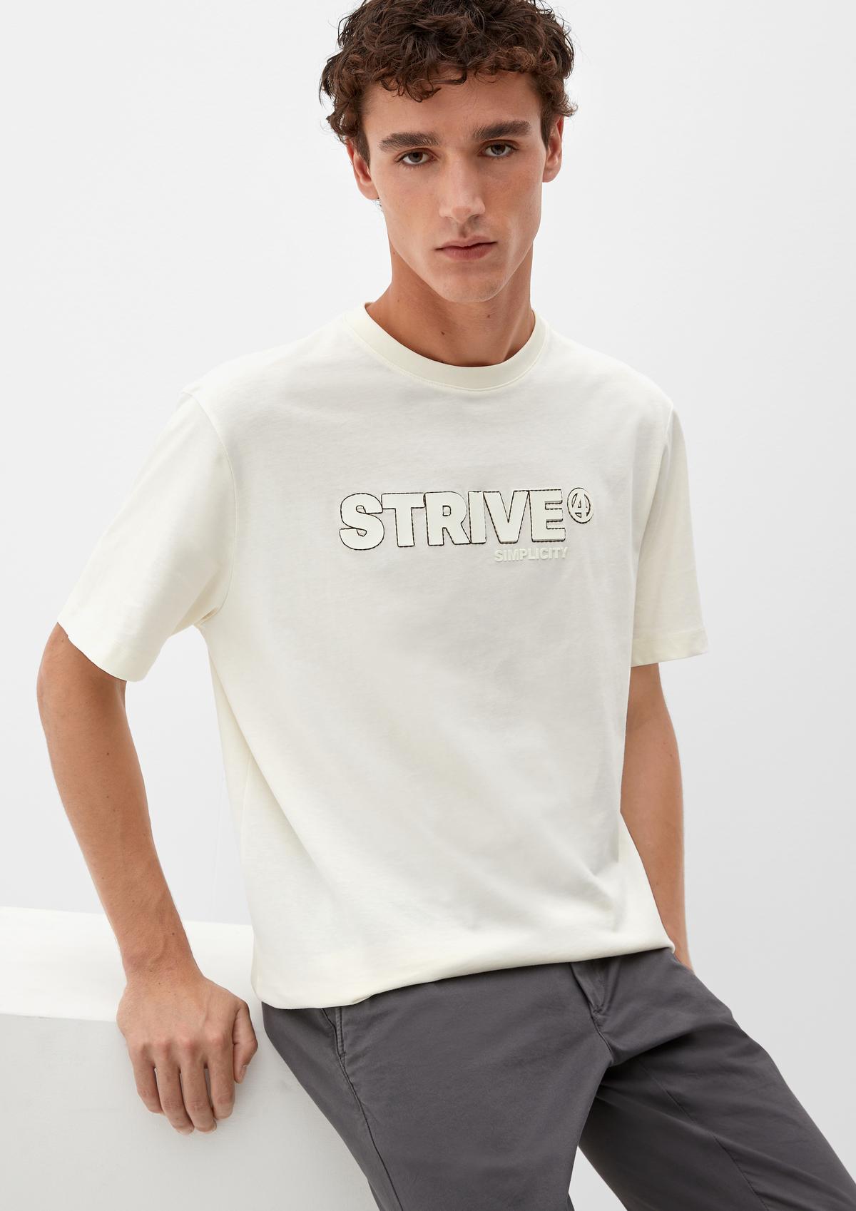 s.Oliver T-shirt with printed lettering