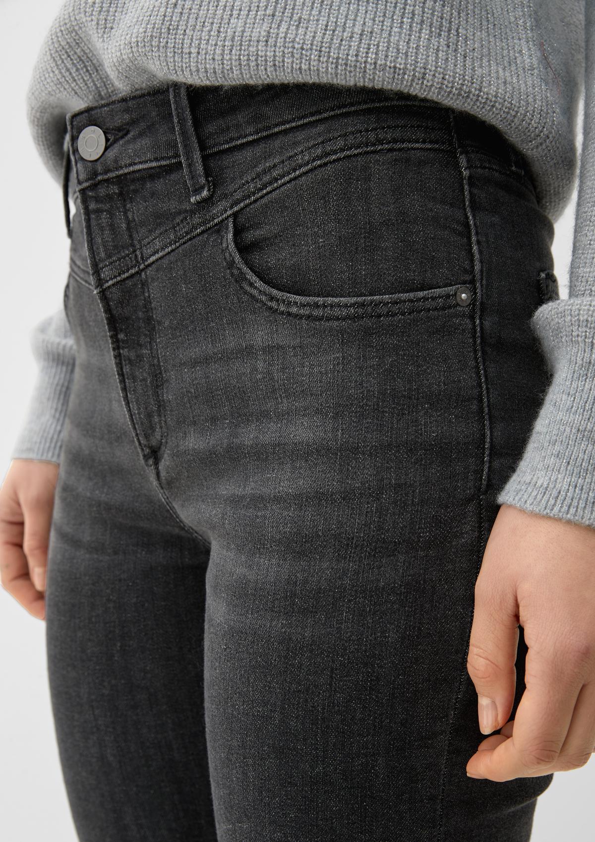 s.Oliver Skinny: jeans hlače spranega videza