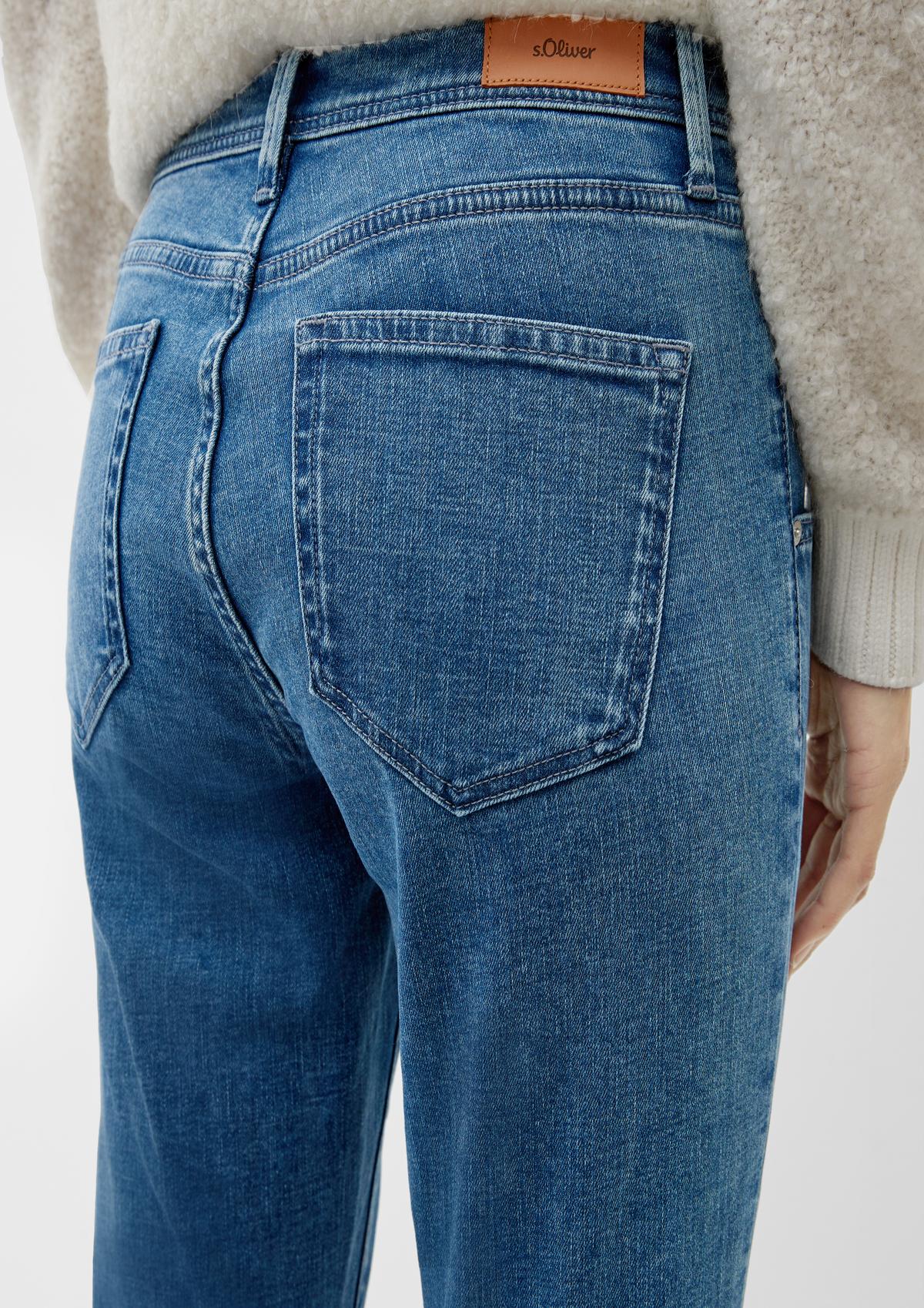 s.Oliver Slim: Jeans mit Ziernaht