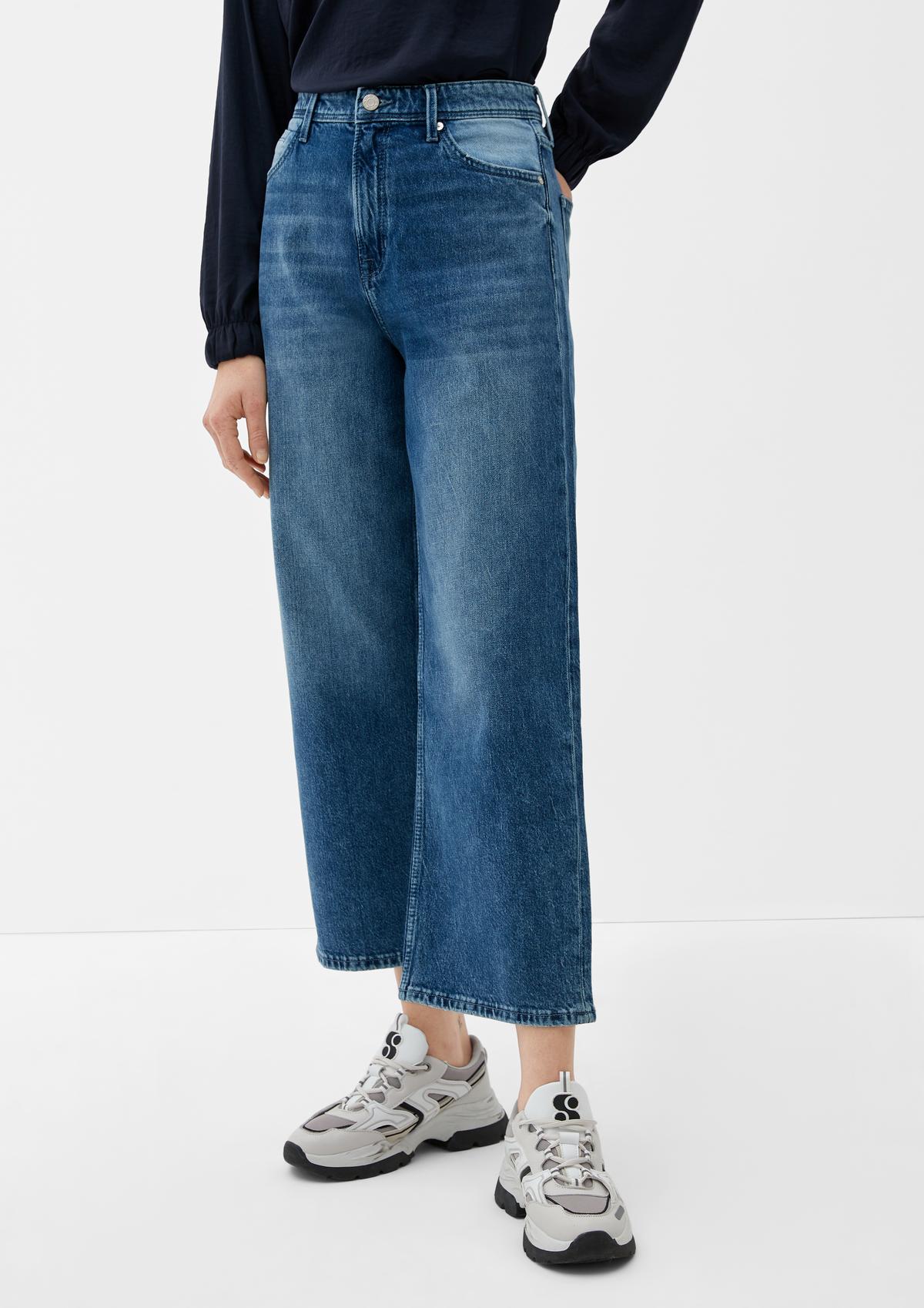 s.Oliver Ankle-Jeans Suri / Regular Fit / High Rise / Wide Leg