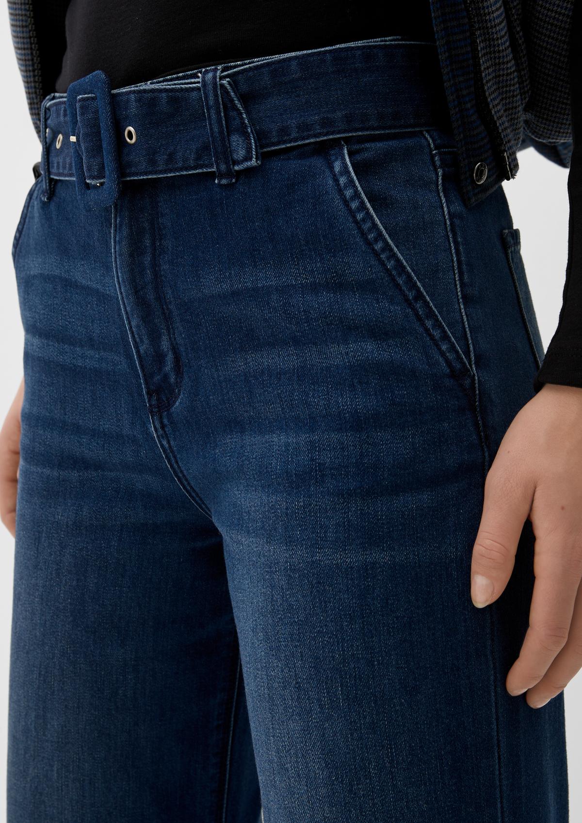 s.Oliver Jeans-Culotte Suri / Regular Fit / High Rise / Wide Leg