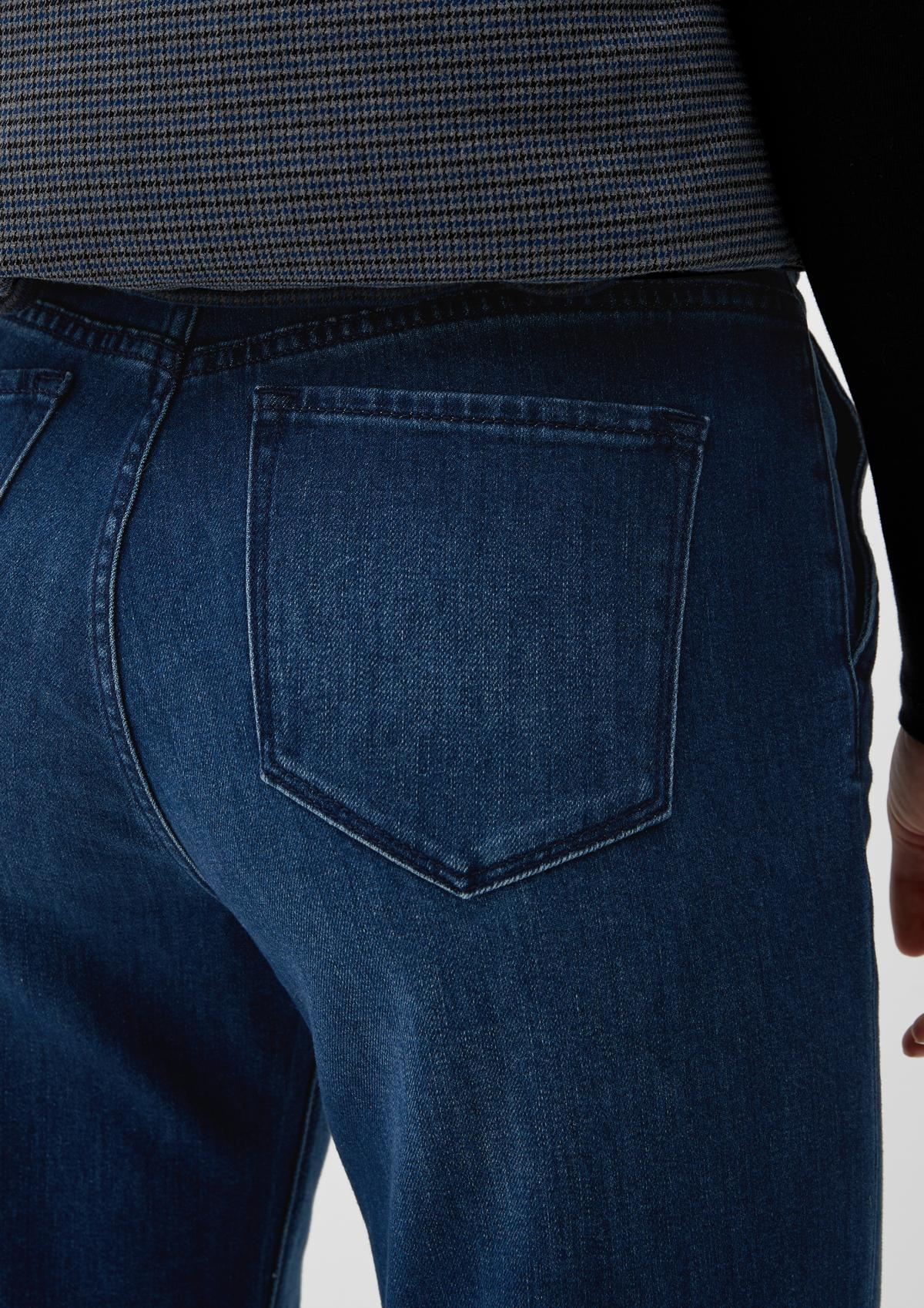 s.Oliver Regular : pantalon à la texture armurée