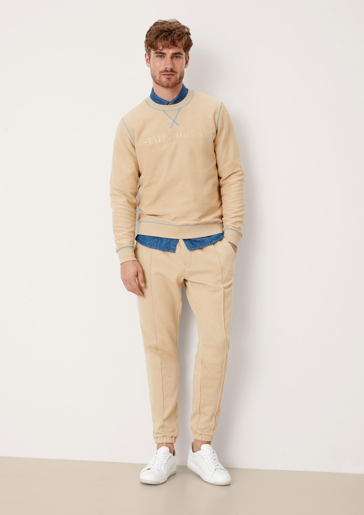 s.Oliver Sweatshirt with contrasting seams