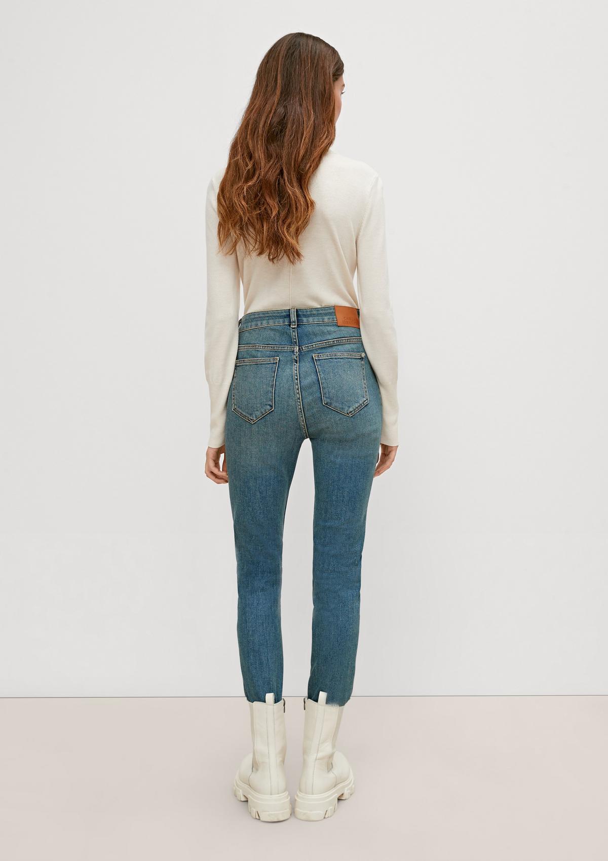 comma Skinny: Jeans mit Waschung