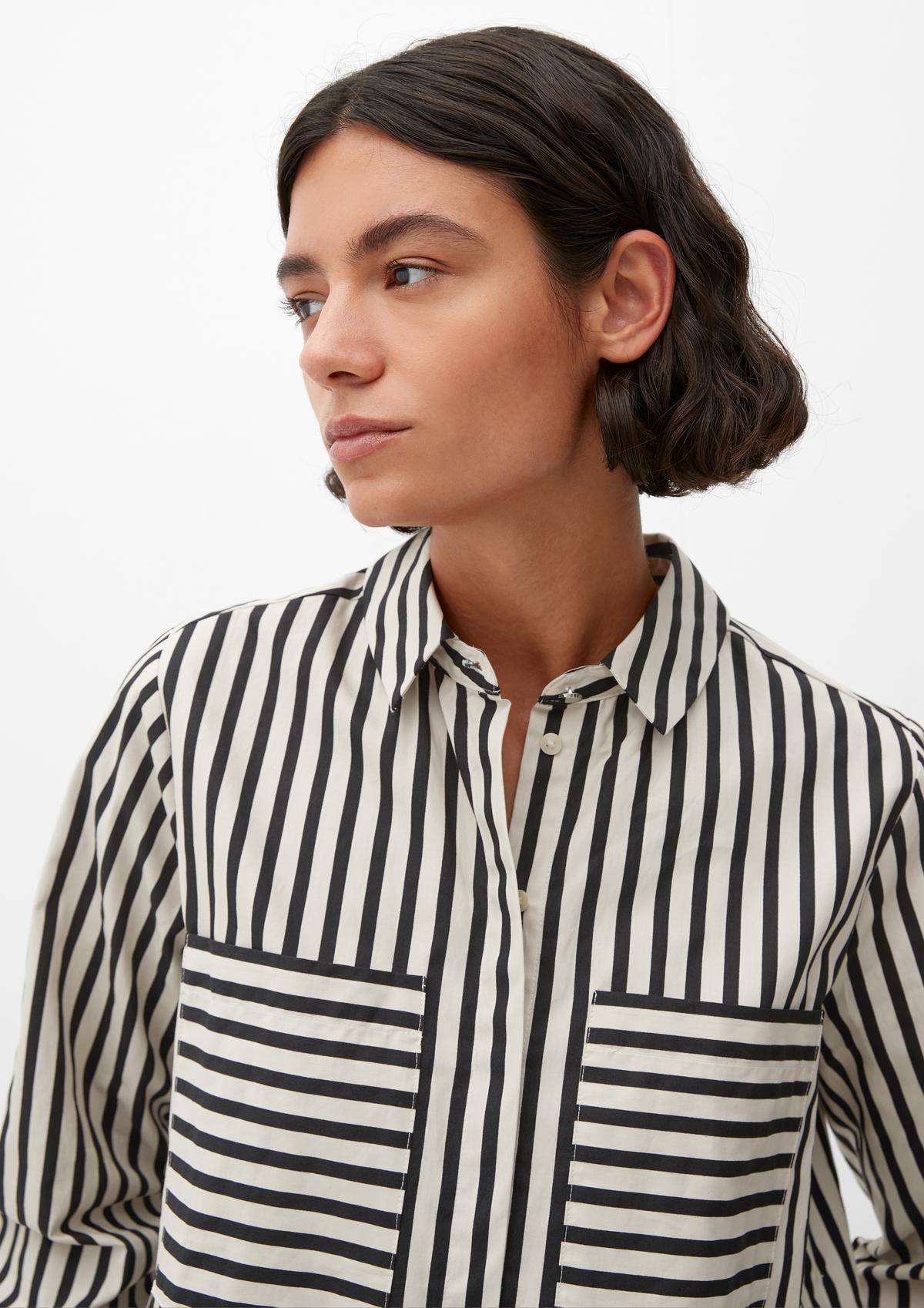 s.Oliver Shirt blouse in a striped design