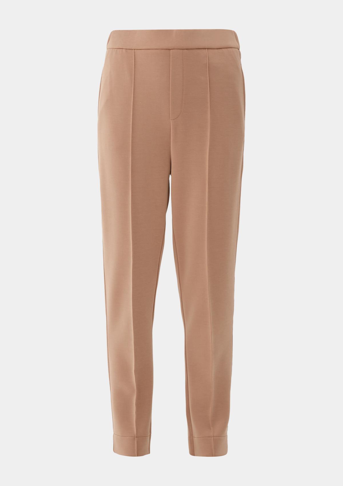 s.Oliver Regular fit: trousers in a modal blend