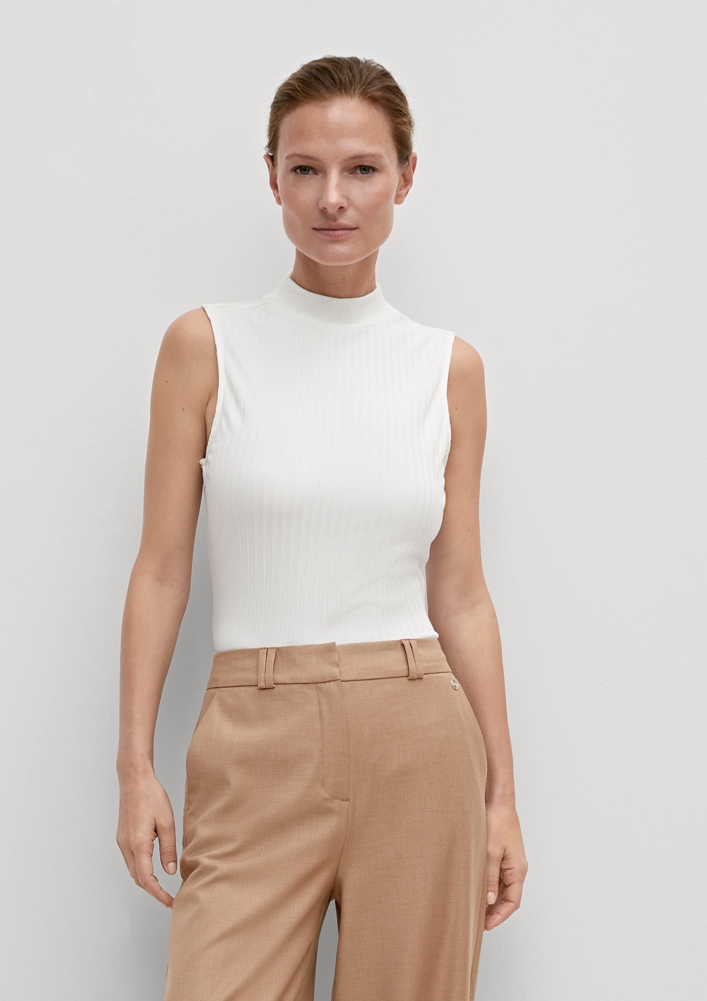 SLEEVELESS TOP - White