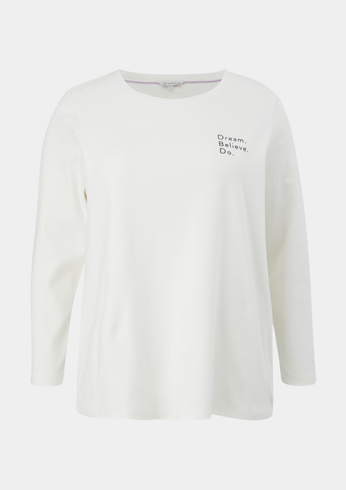 s.Oliver T-shirt à manches longues en coton stretch