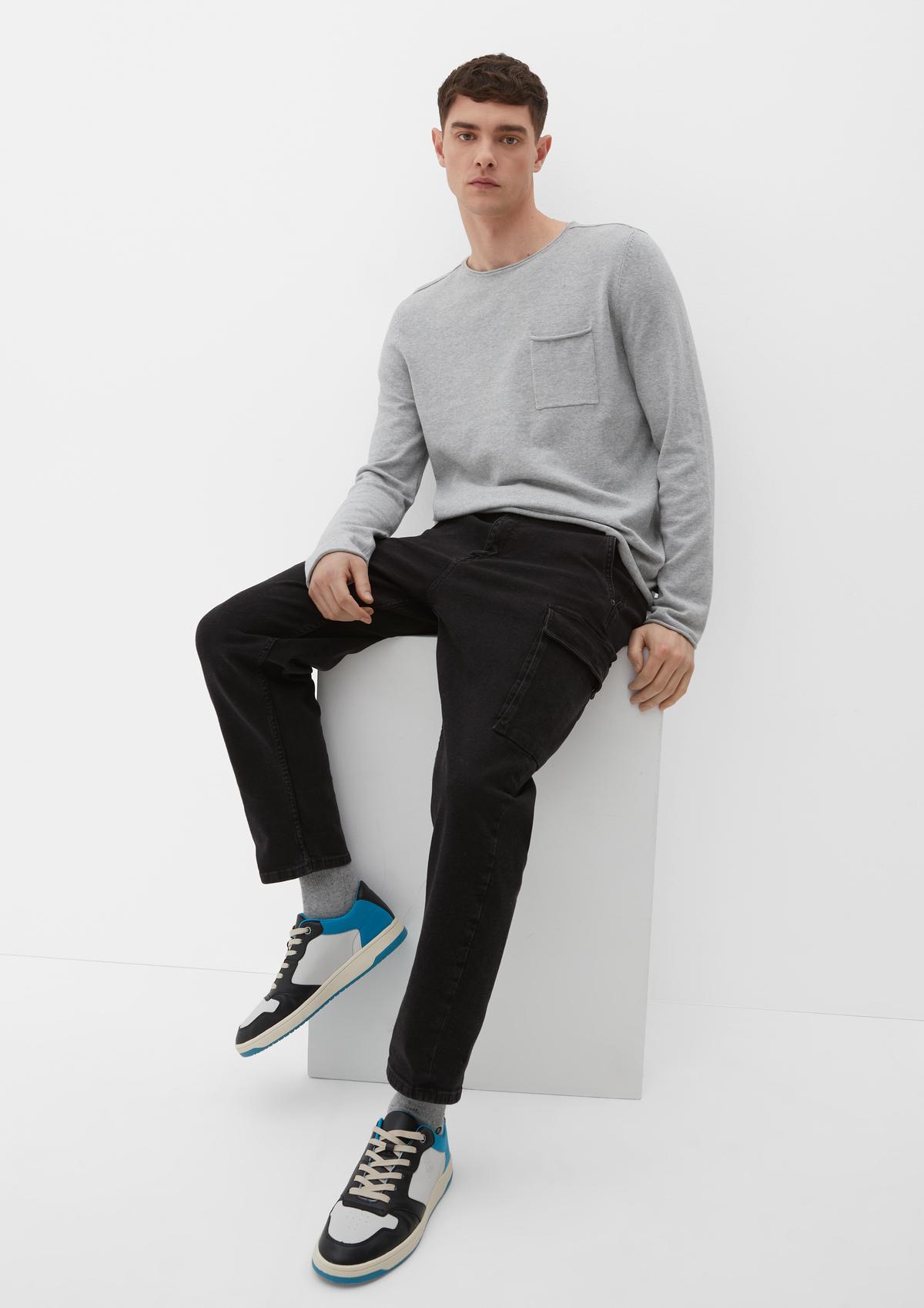 s.Oliver Relaxed fit: cargo jeans with a tapered leg