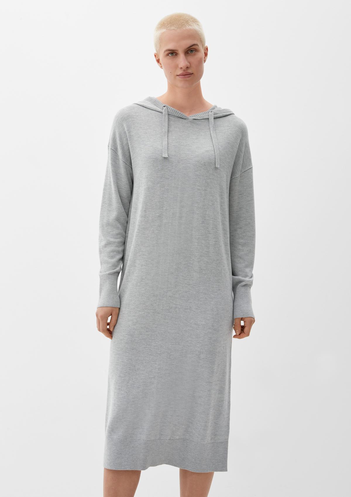 COS + Split Seam Hooded Sweatshirt Dress