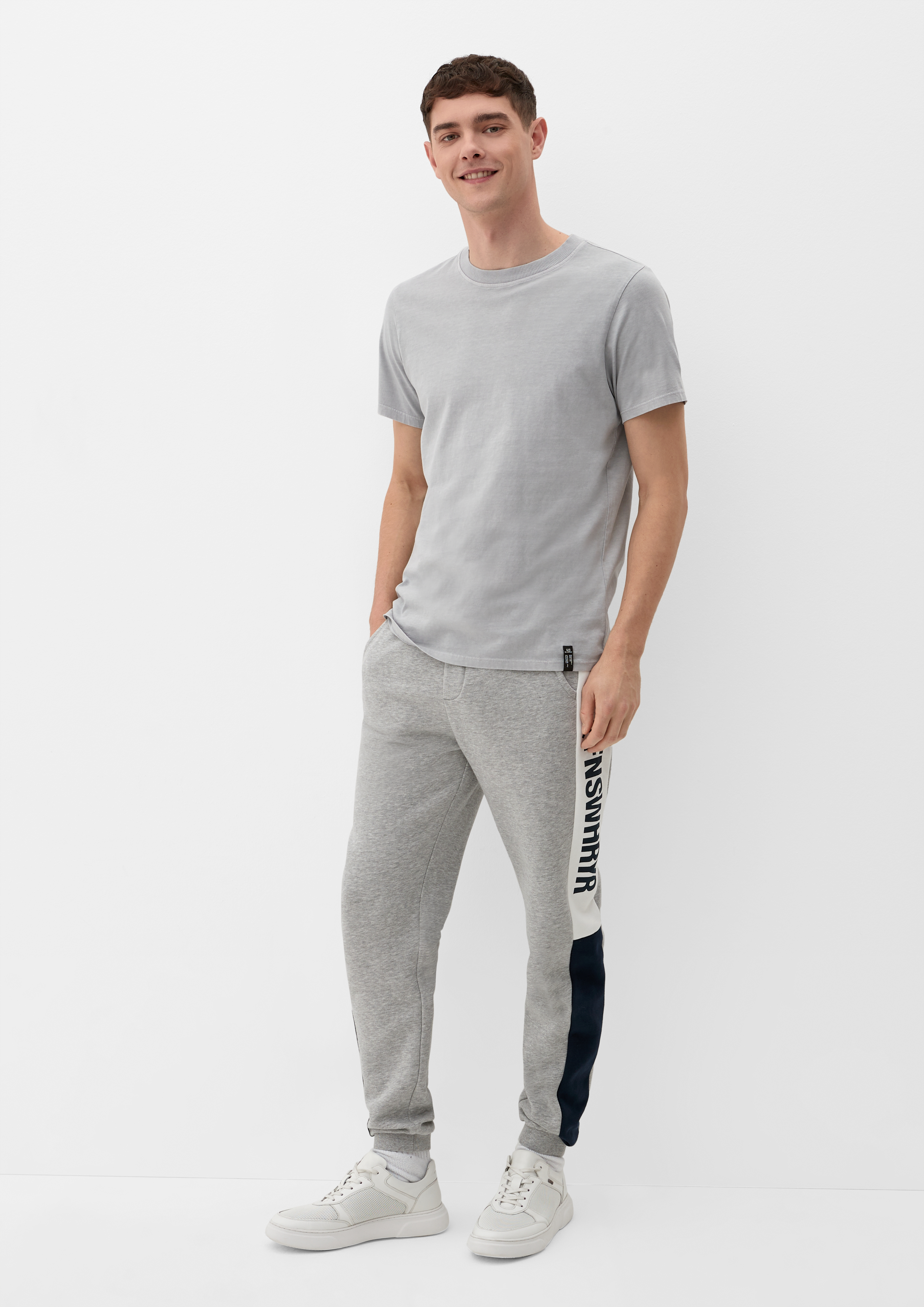 Grey skinny tracksuit bottoms hot sale