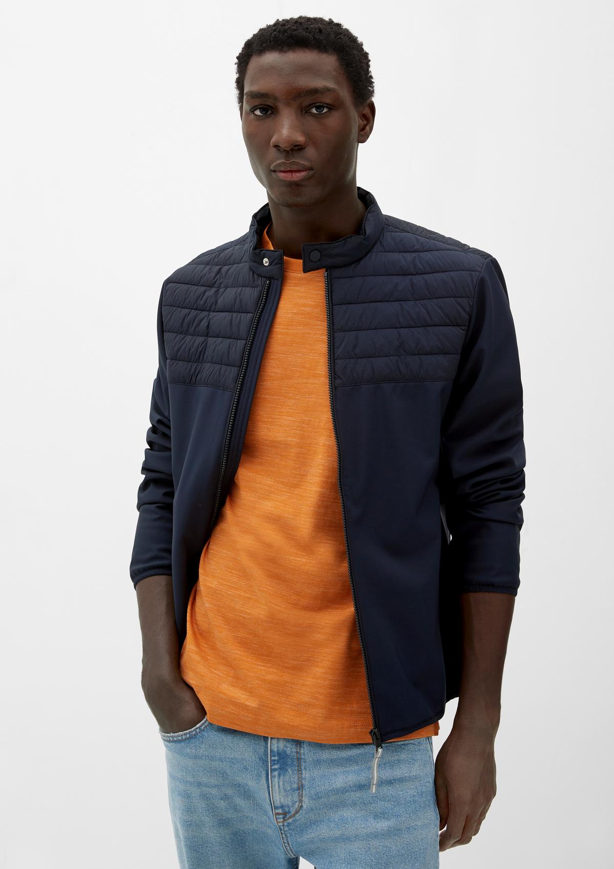 s.Oliver Outerwear jas van een materiaalmix