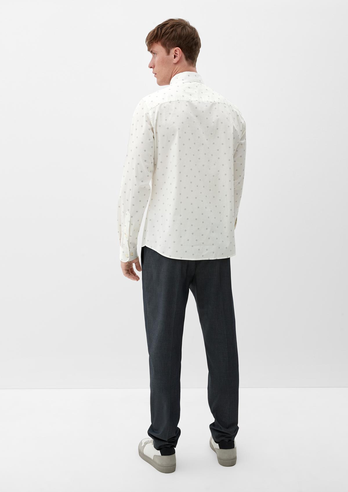 s.Oliver Slim fit: stretch cotton shirt