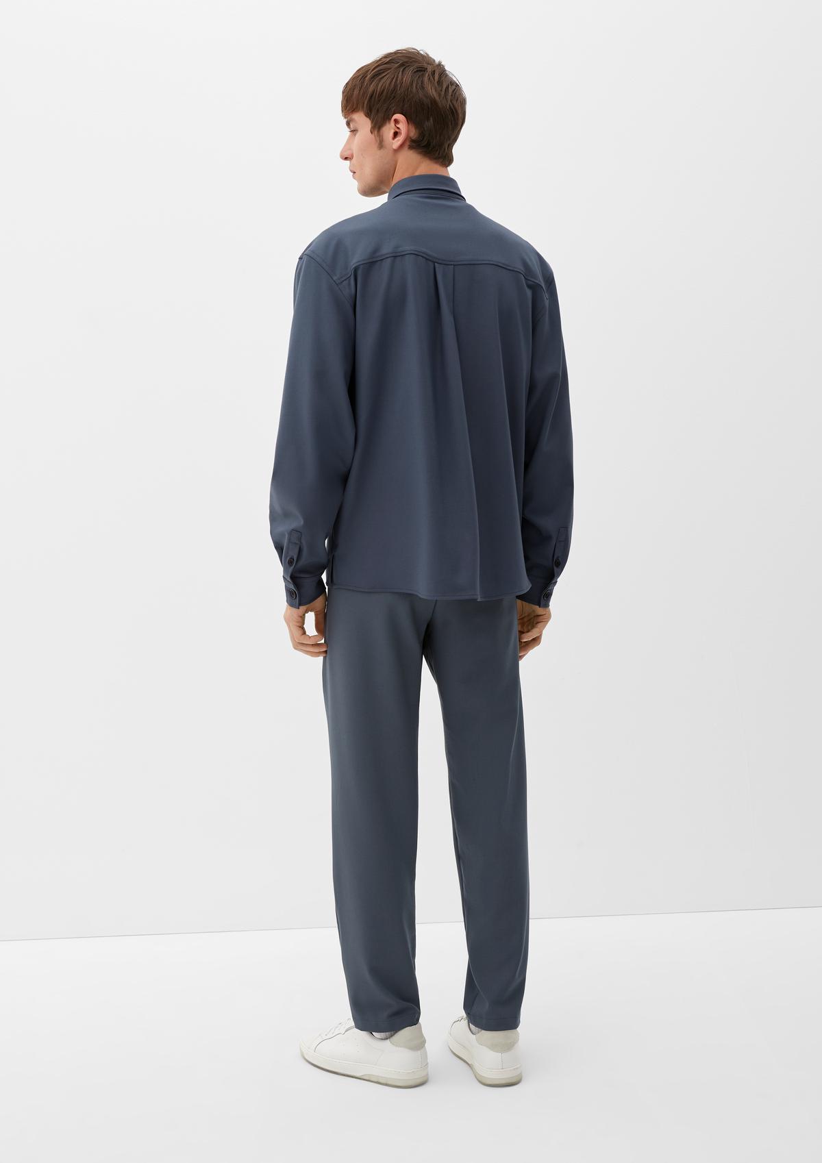 s.Oliver Shirt jacket made of stretch viscose