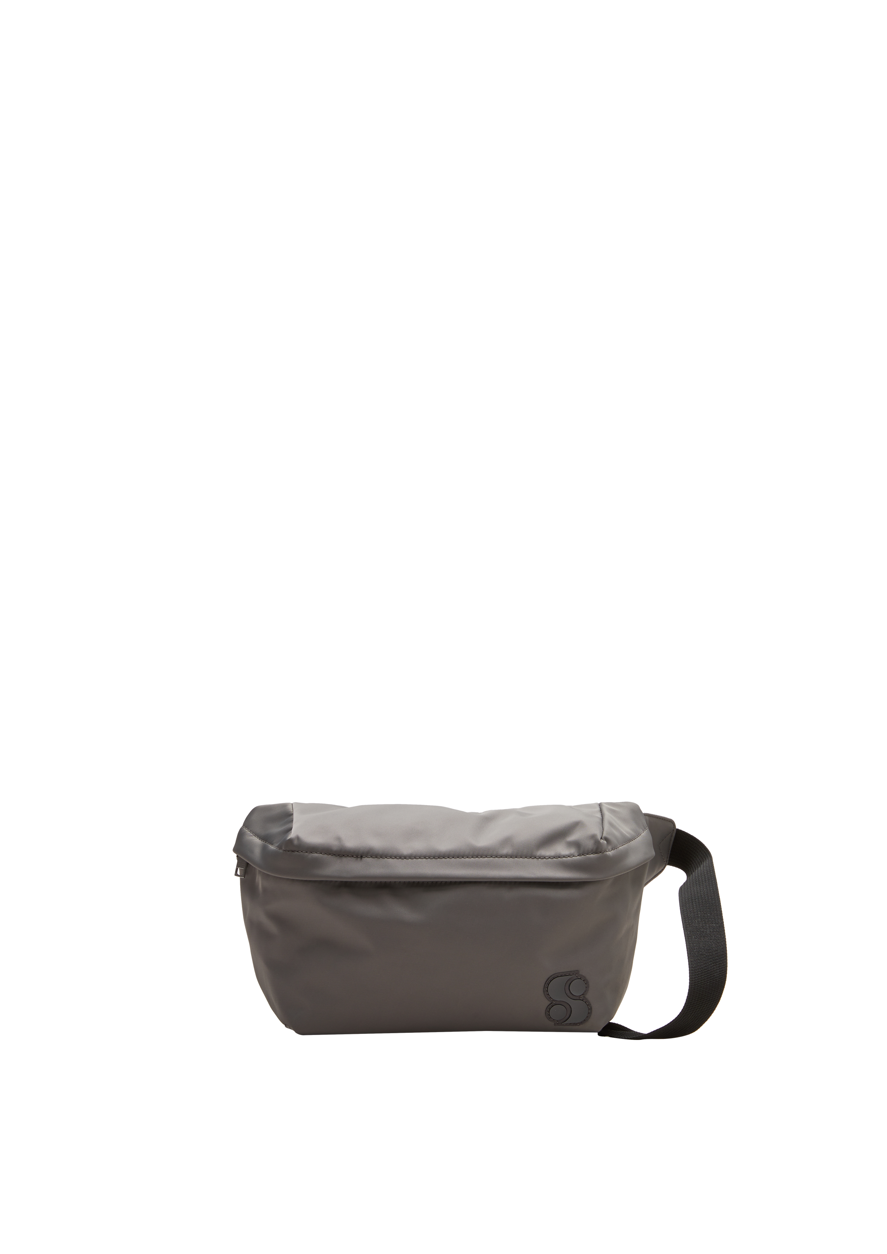 s.Oliver - Belt Bag mit Logodetail, Herren, grau