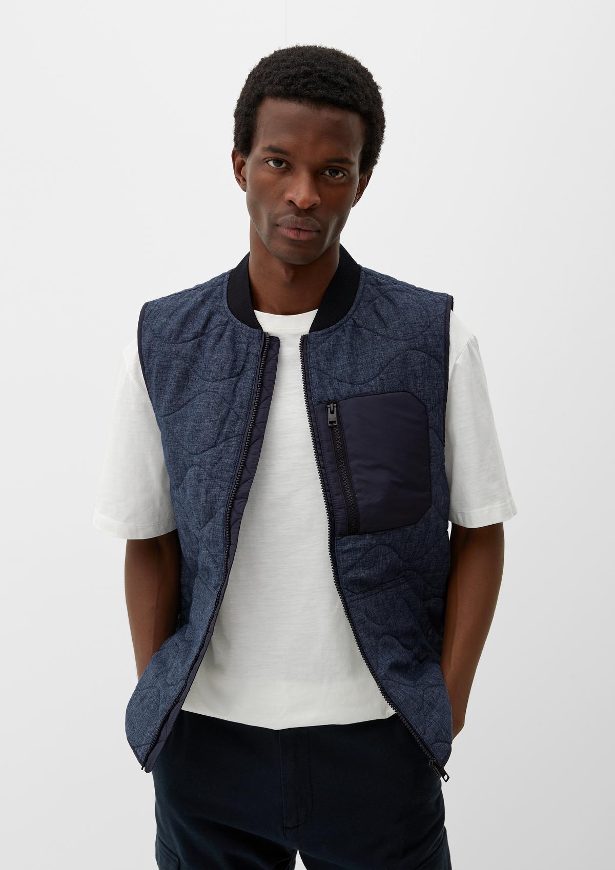 s.Oliver Quilted waistcoat
