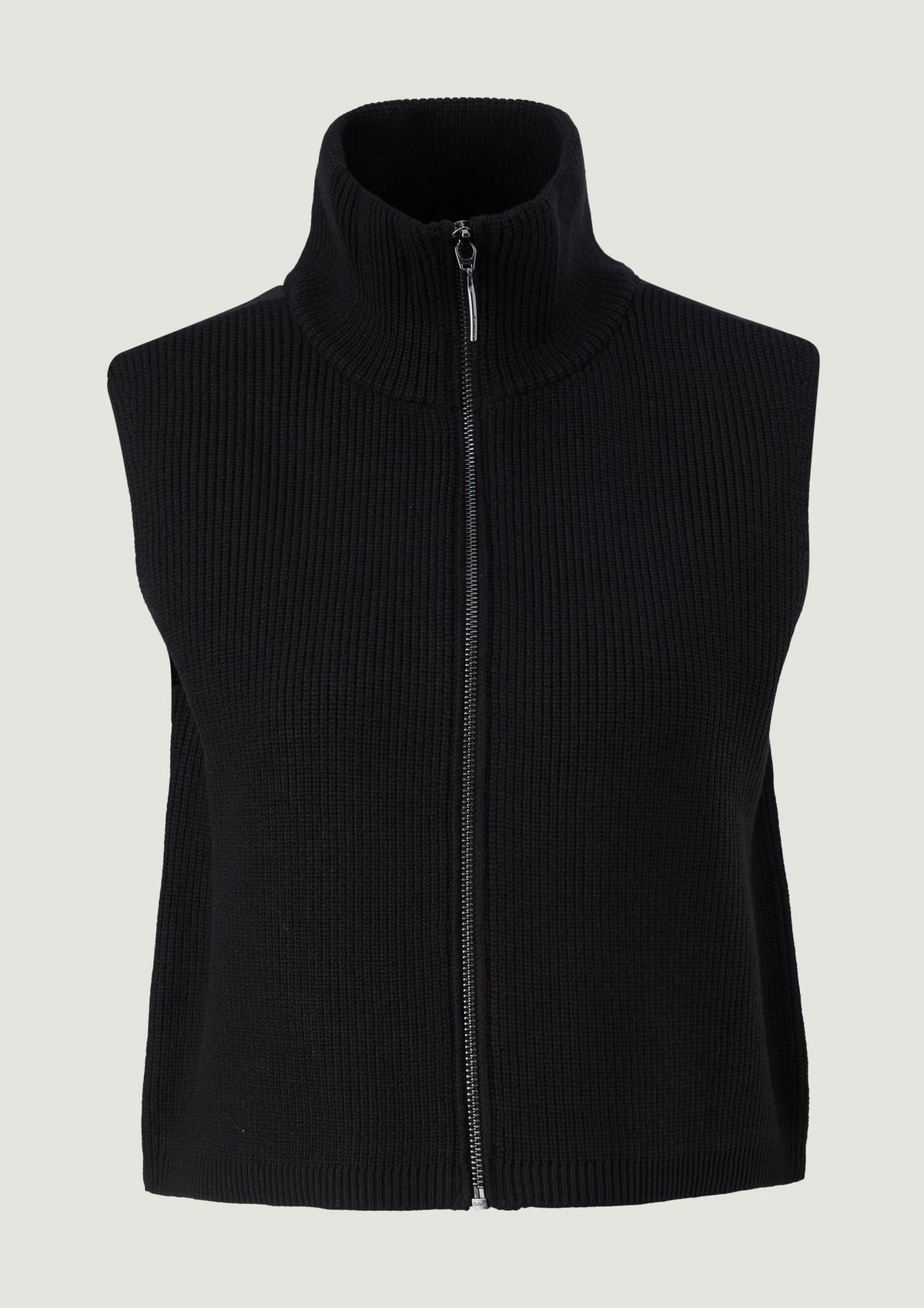 Outdoor waistcoat - black | Comma