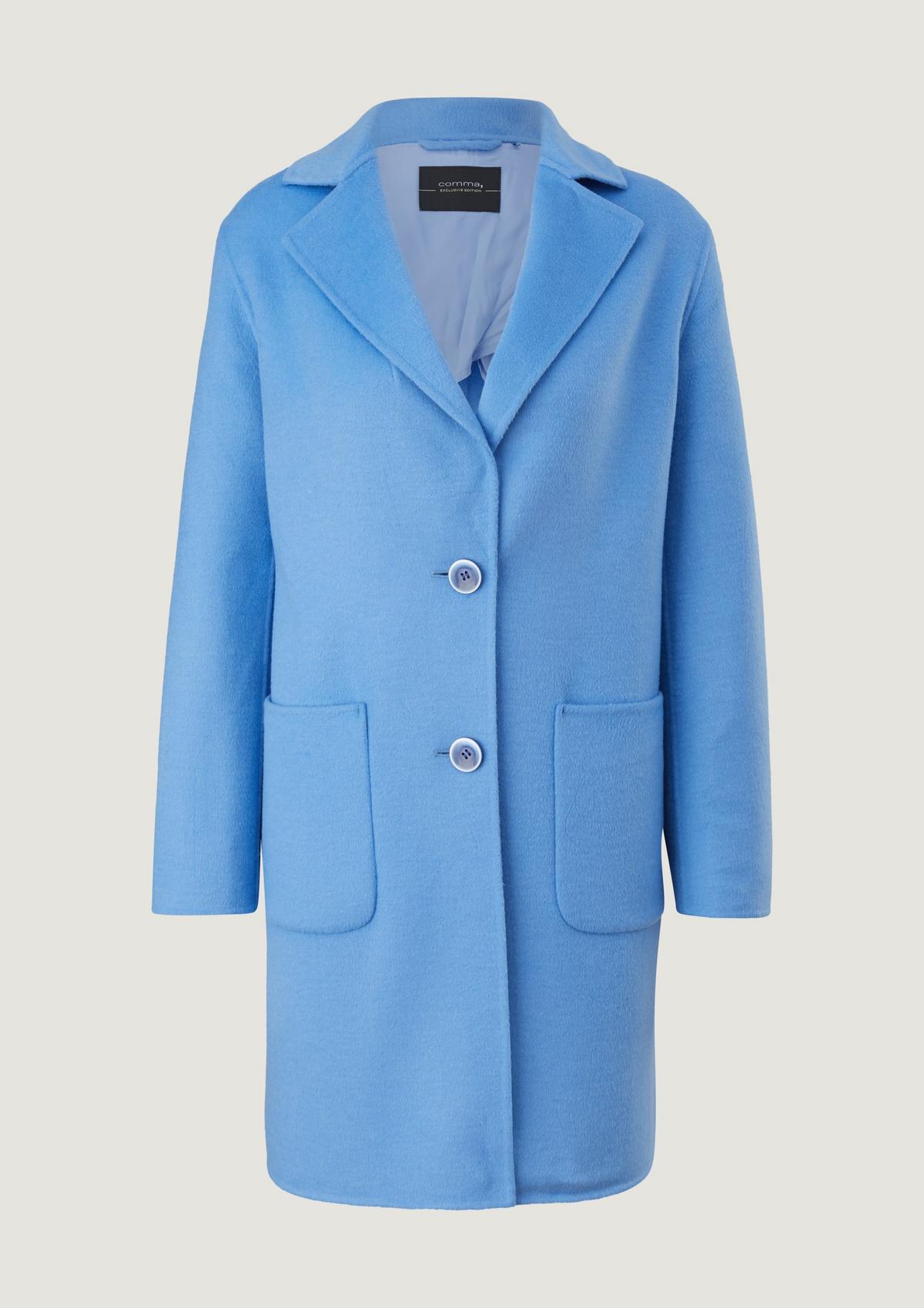 comma Soft wool blend coat