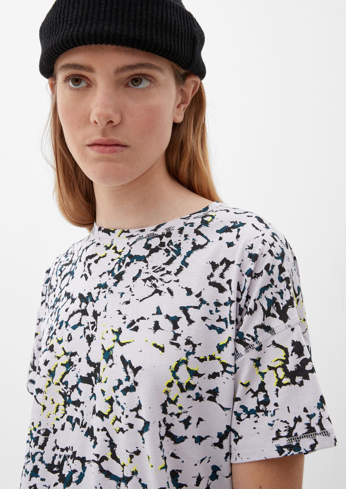 s.Oliver Boxy top with all-over pattern