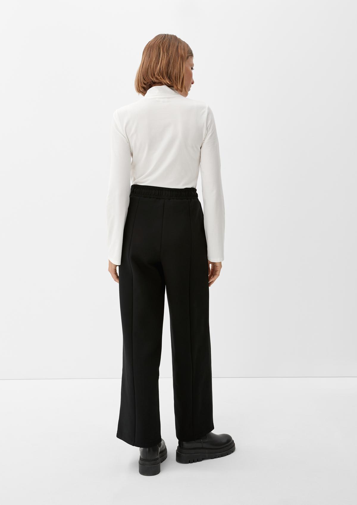 s.Oliver Regular fit: tracksuit bottoms with a wide leg